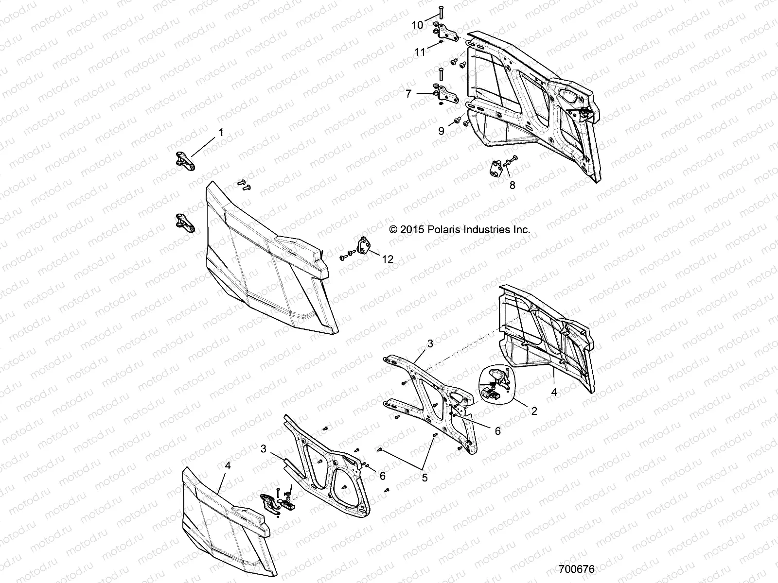 BODY | BODY, DOORS, REAR - Z17VFE92AK/AM/AB (700676)