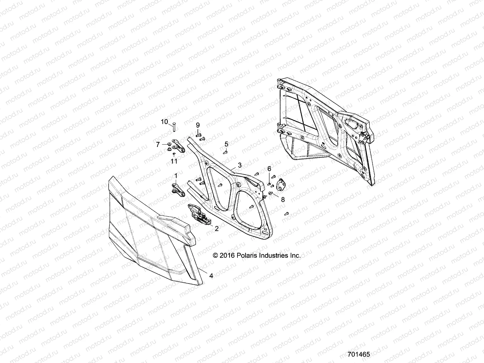 BODY | BODY, DOORS, REAR - Z17VFE99NM (701465)