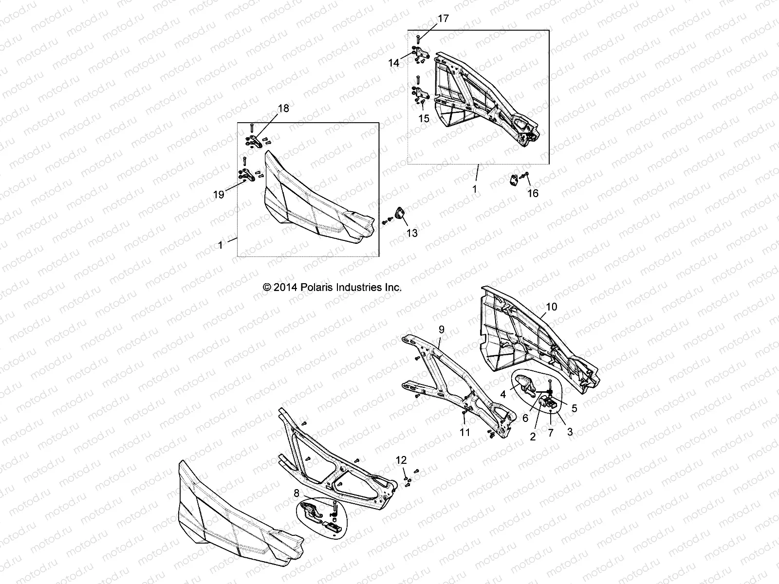 BODY | BODY, DOORS - Z15VBE87FK/JK (49RGRDOOR15RZR900)