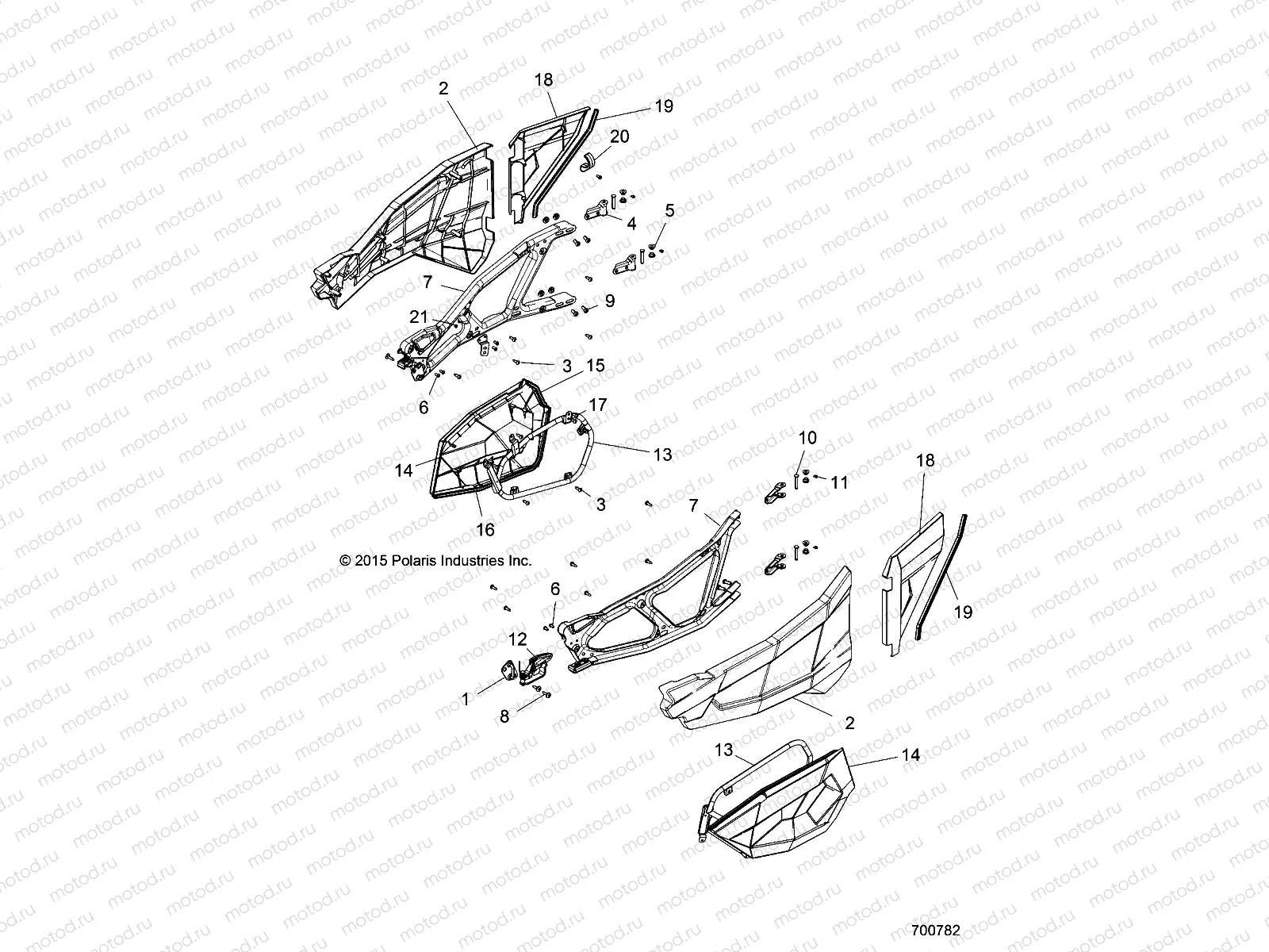 BODY | BODY, DOORS - Z16VDE92AE/AH/AV/AS/AW/N8 (700782)