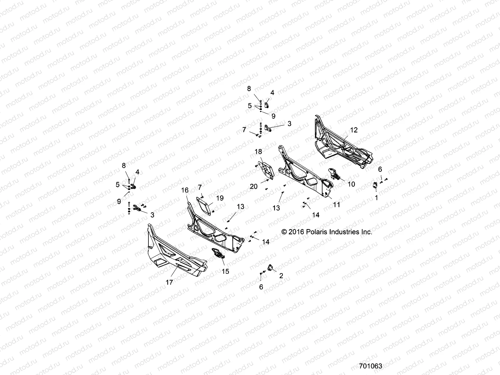BODY | BODY, DOORS - Z17VAA87A2/AB/E87AK (701063)