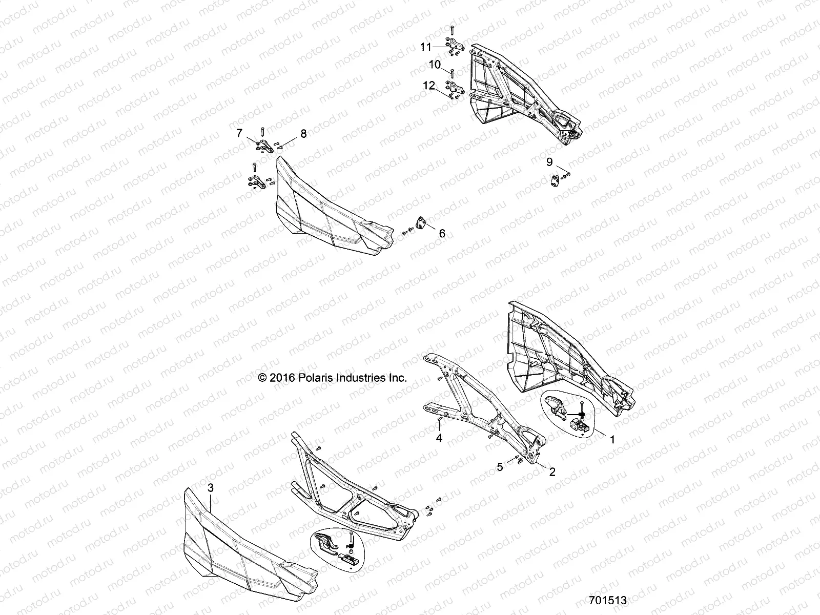 BODY | BODY, DOORS - Z17VDE99NM (701513)