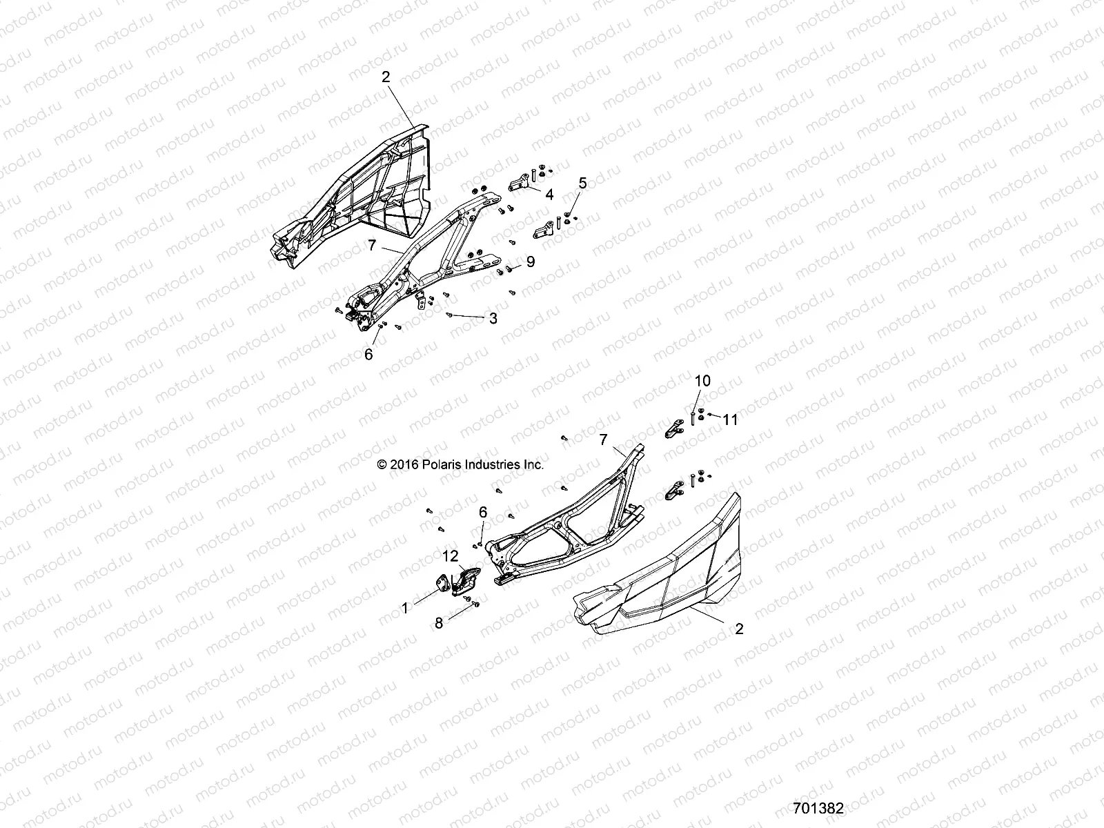 BODY | BODY, DOORS - Z18VDS92CF/CU (701382)