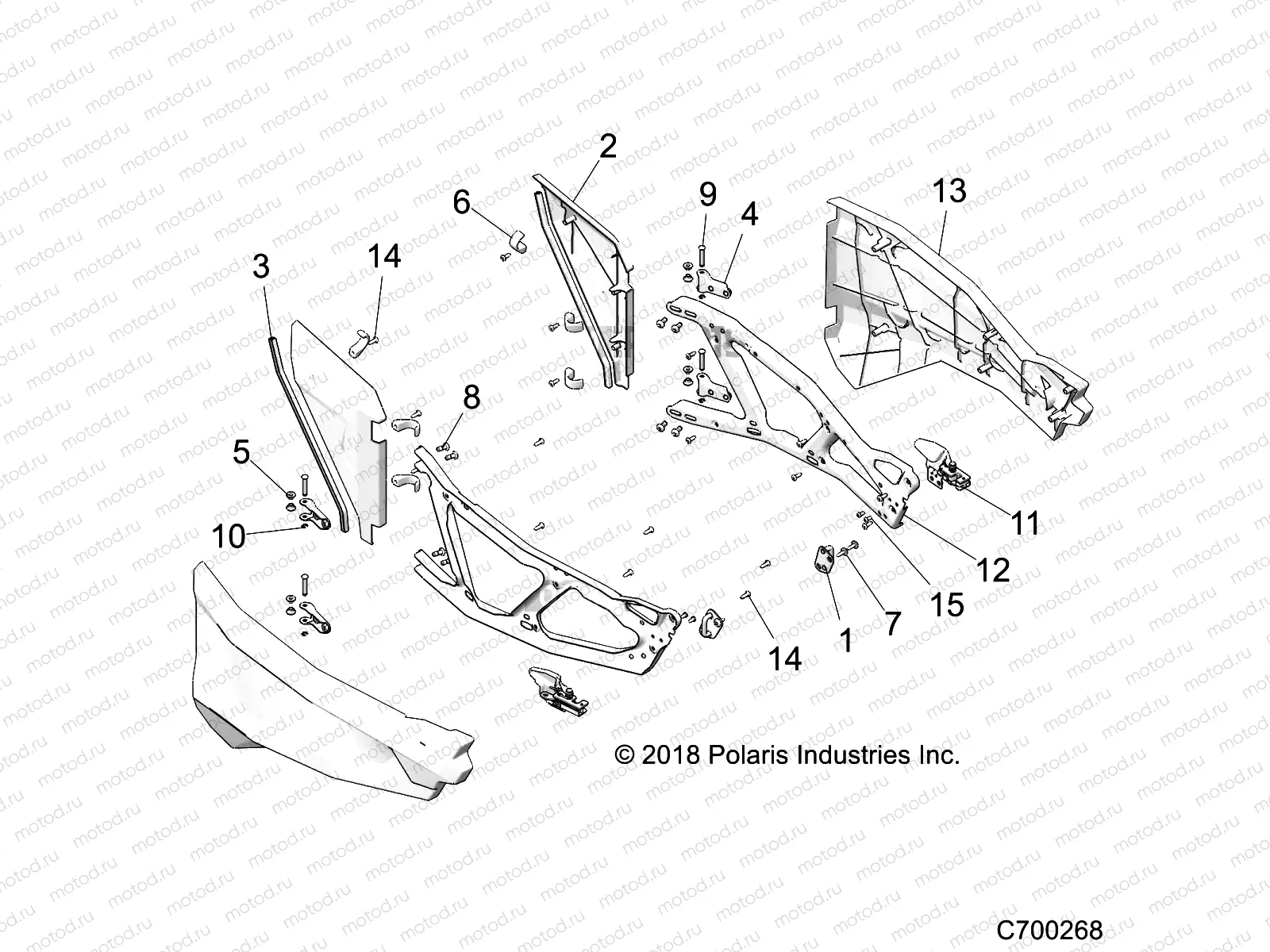 BODY | BODY, DOORS - Z19VDE99AD/BD/LD/AK/BK/AN/BN (C700268)