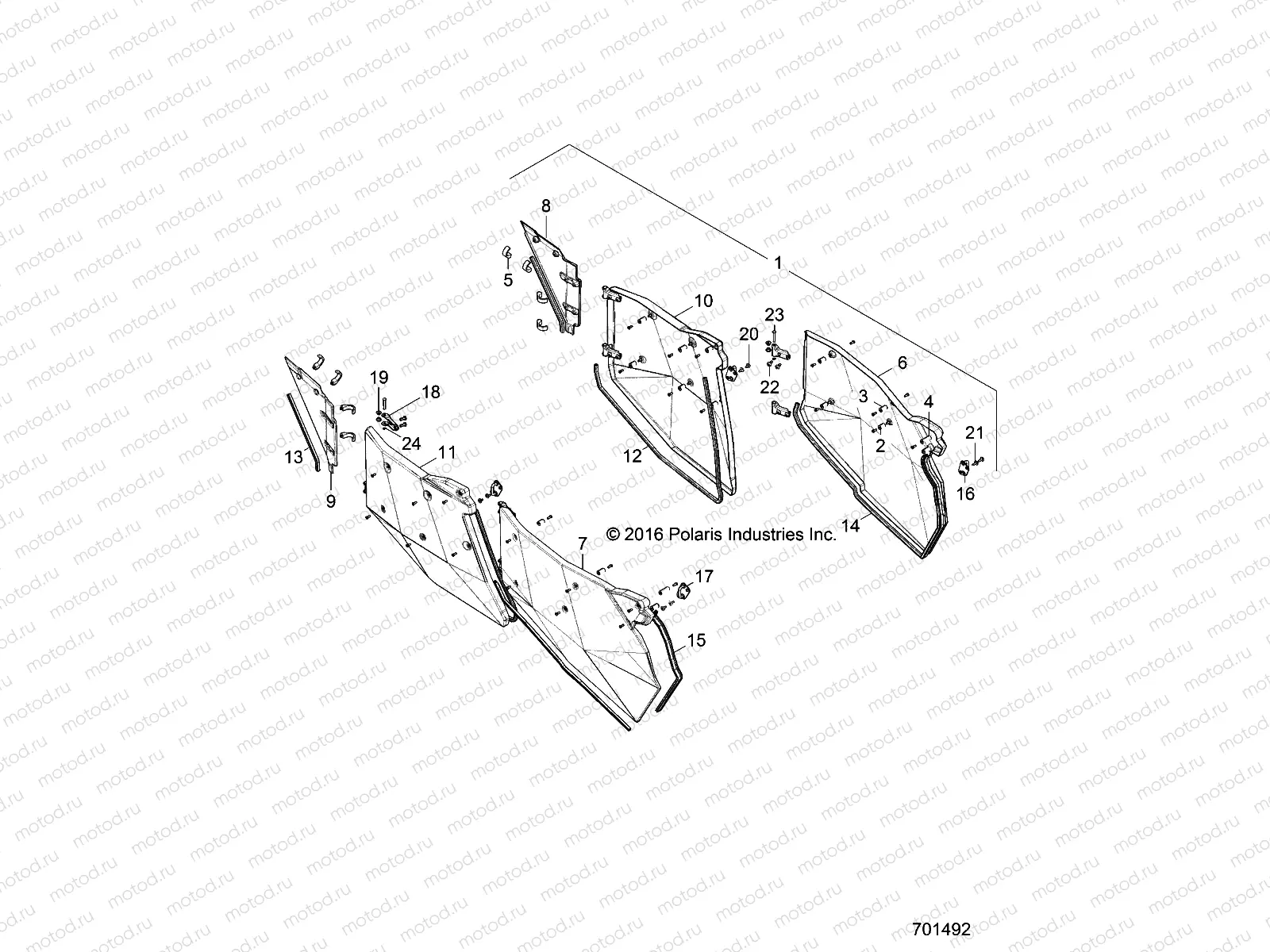 BODY | BODY, DOORS - Z19VFK99LK (701492)