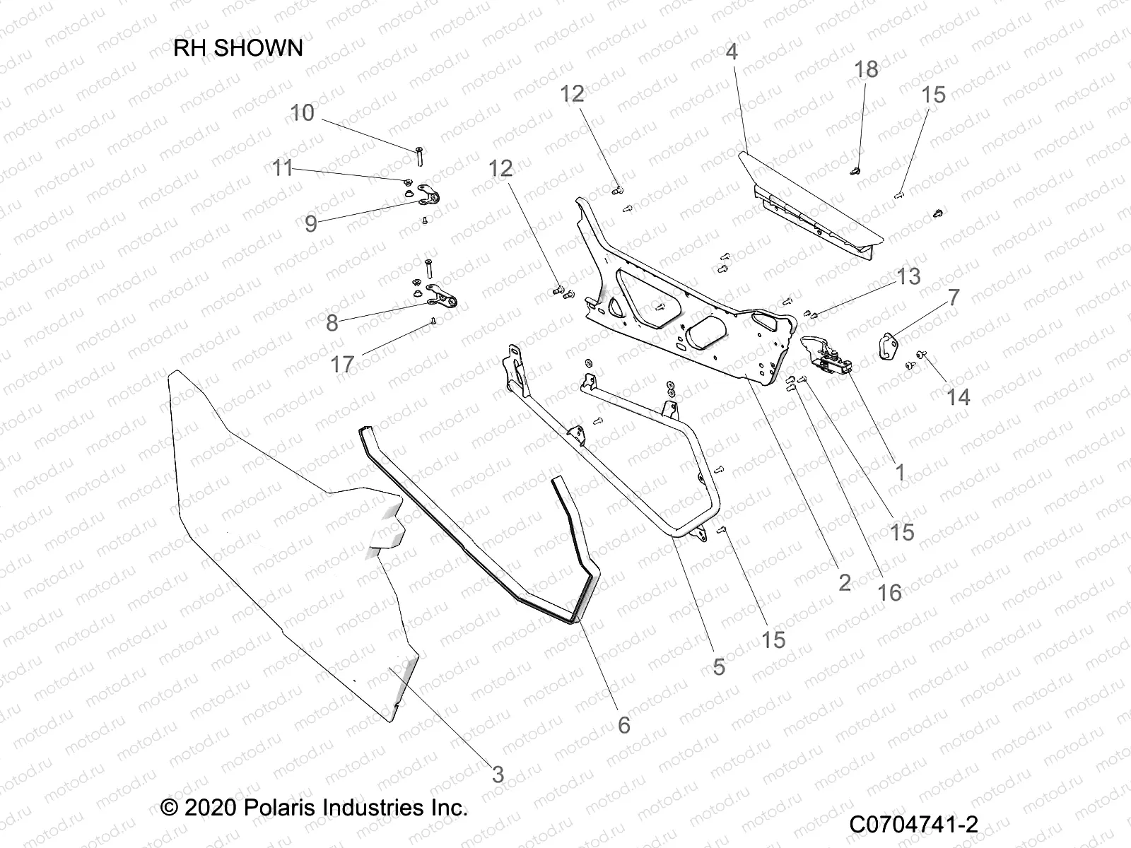 BODY | BODY, DOORS - Z22A5K87A4/A5V87A4 (C0704741-2)