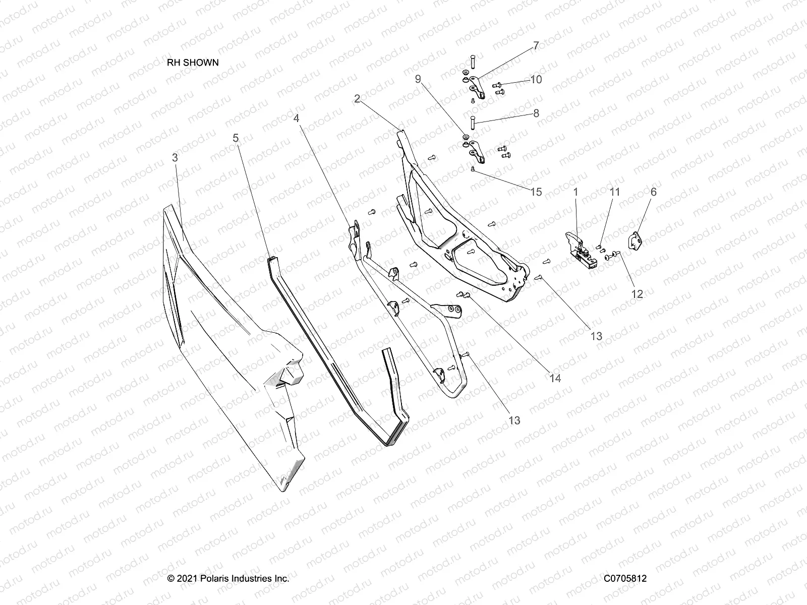 BODY | BODY, DOORS - Z22ASE99F4/F5/S99C4/C5 (C0705812)