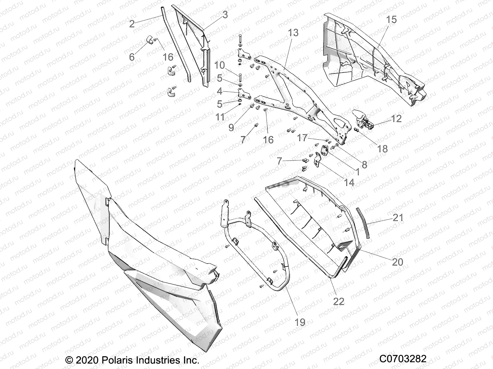 BODY | BODY, DOORS - Z22NAE99FK/NK (C0703282)