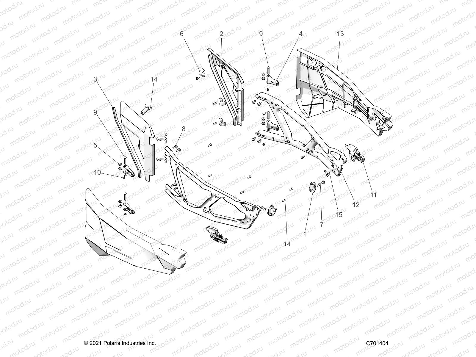 BODY | BODY, DOORS - Z23NAE99A/99B (C701404)