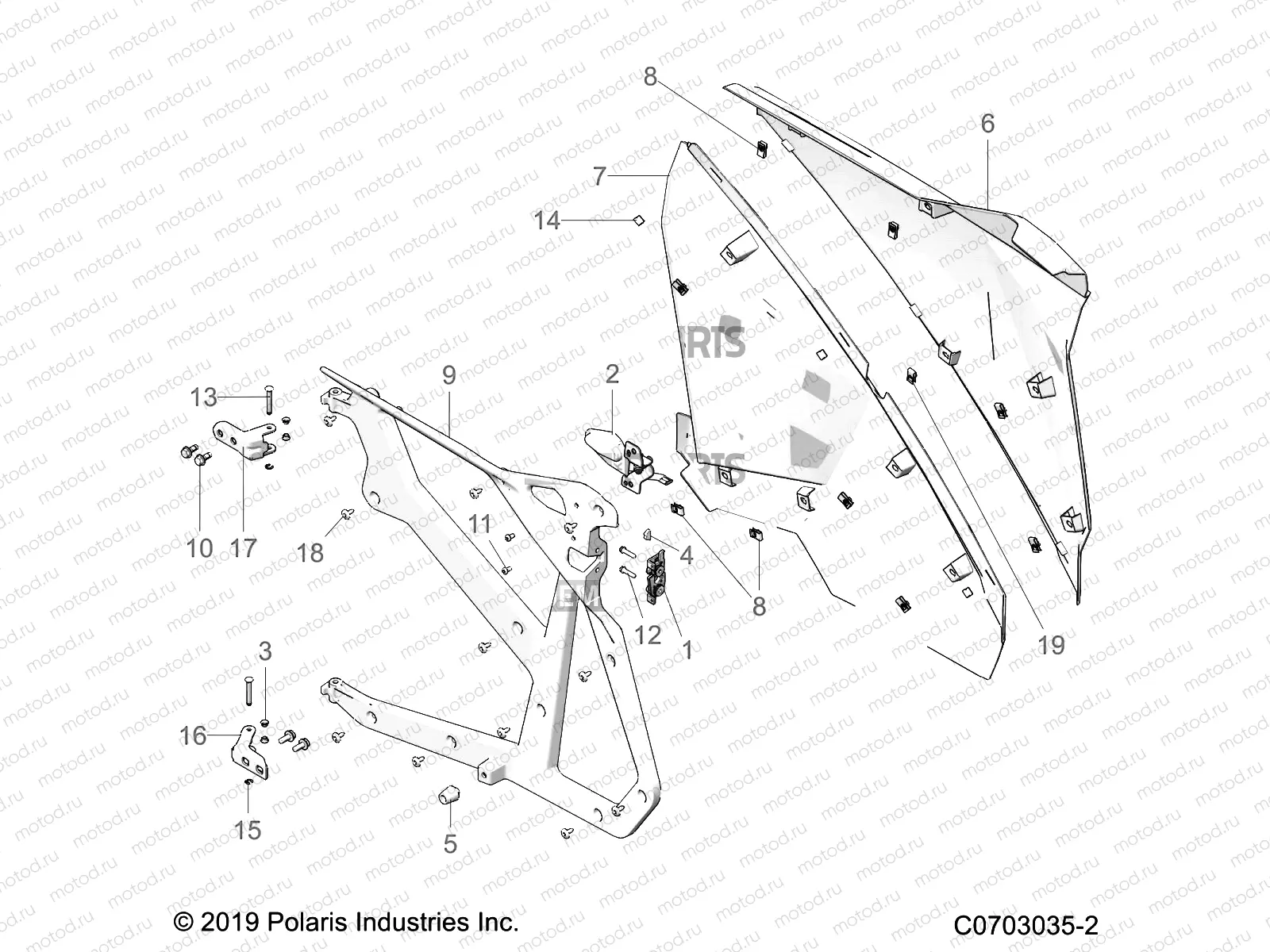 BODY | BODY, DOORS,REAR - Z22M4C92AS/BS/Z92AS/BS (C0703035-2)