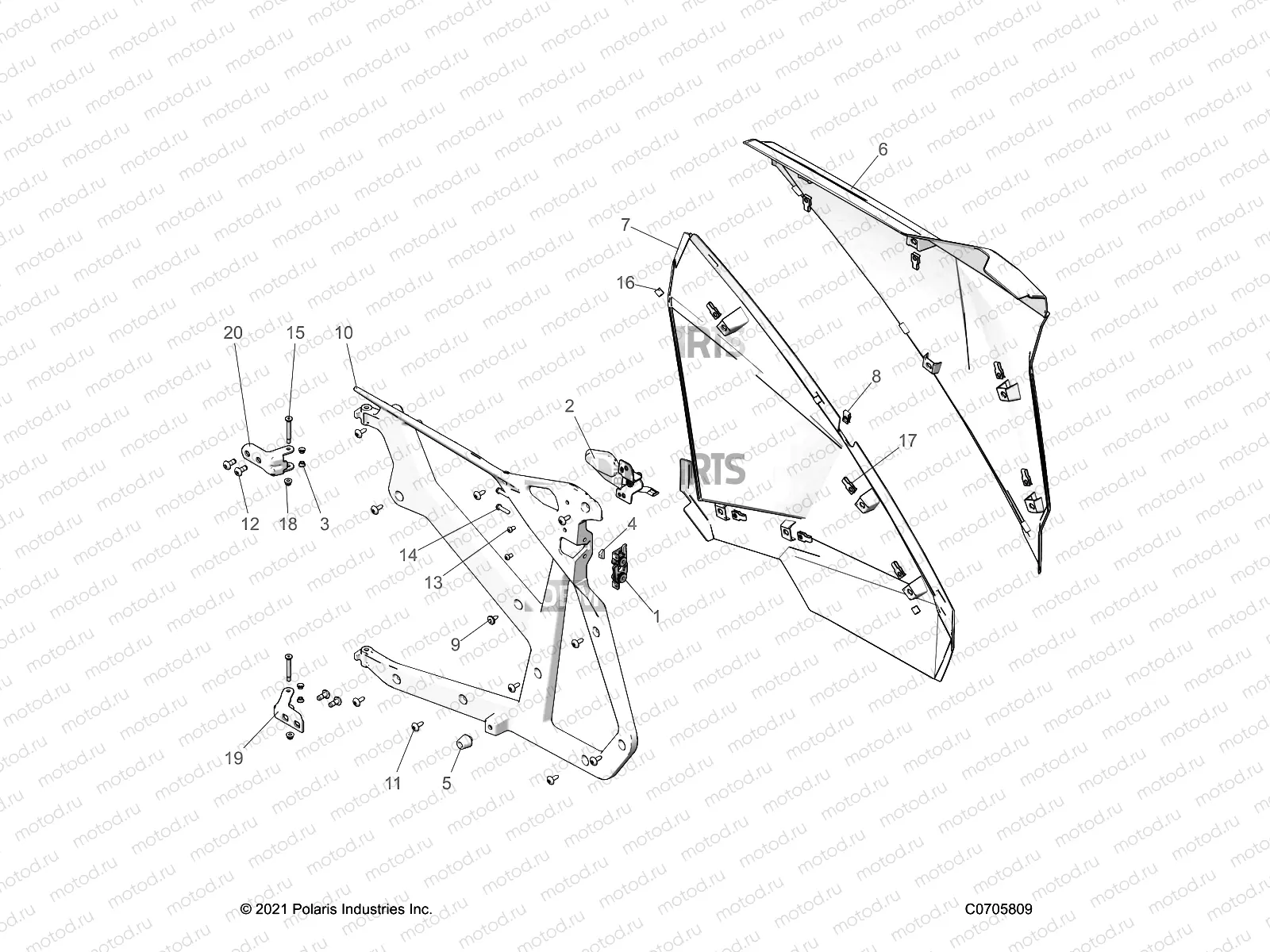 BODY | BODY, DOORS,REAR - Z22M4U92AP/BP (C0705809)
