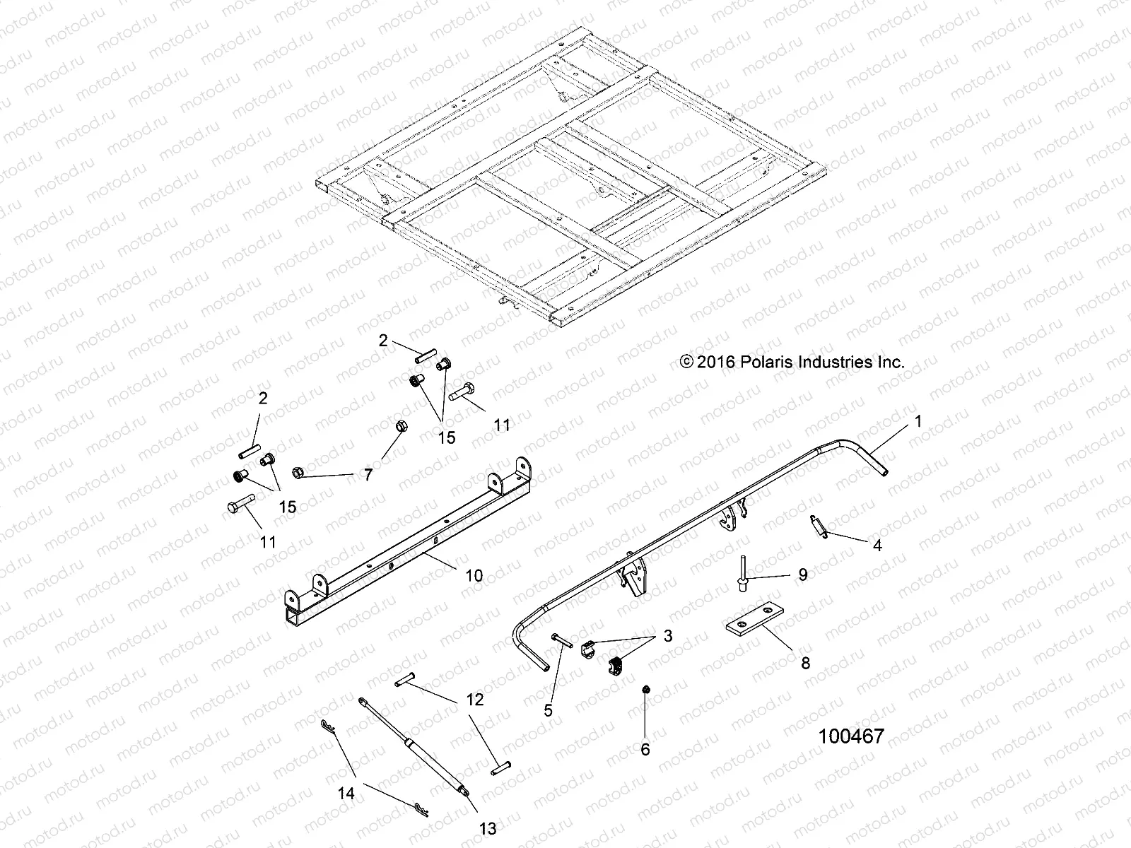 BODY | BODY, DUMP BOX LEVER and SHOCK MOUNTING - A19S6E57R1