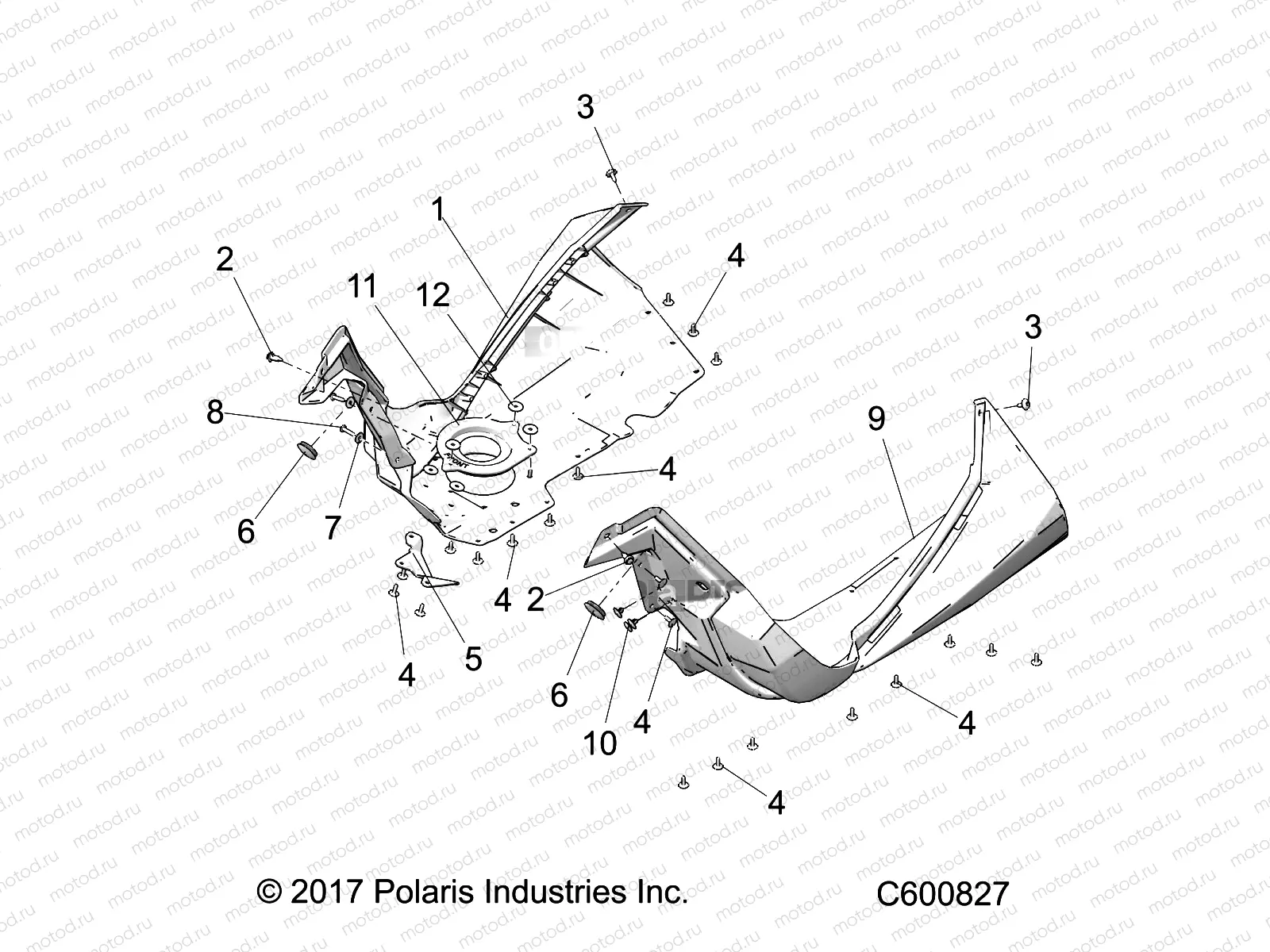 BODY | BODY, FENDERS - S22CBU5TSL (C600827)