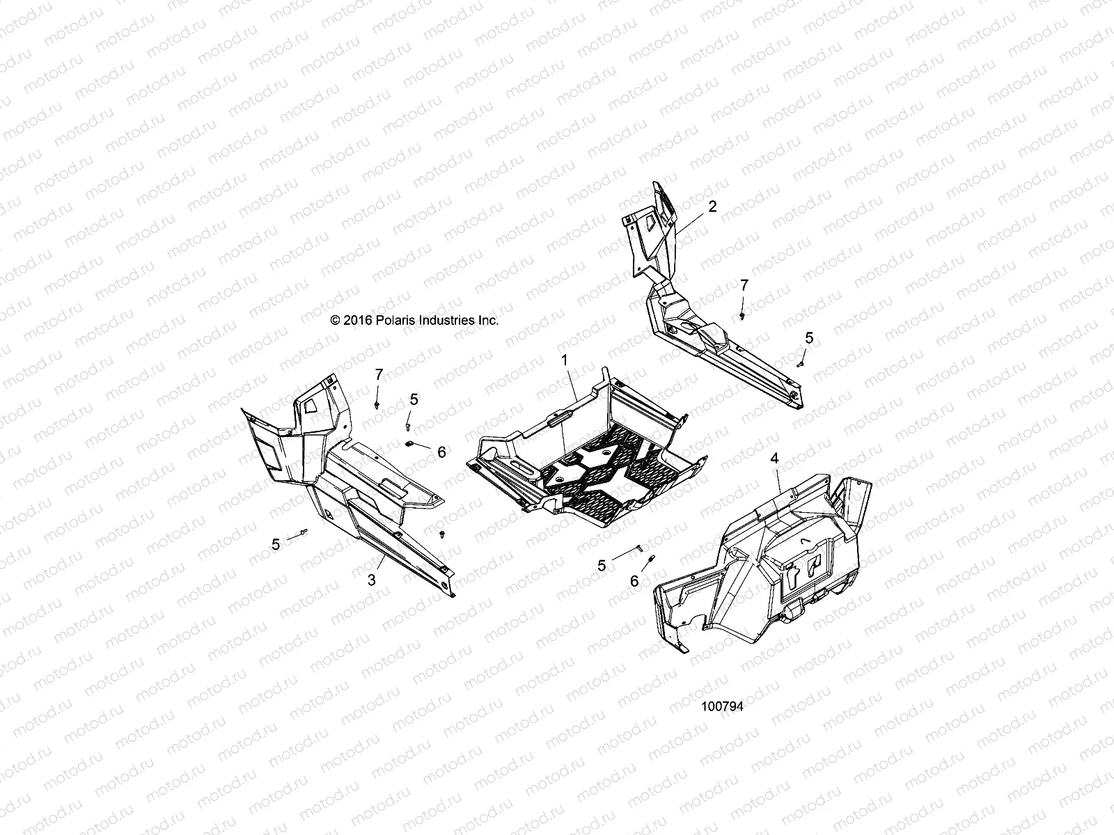 BODY | BODY, FLOOR AND ROCKER PANELS - A18HAA15B7/B2 (100794)