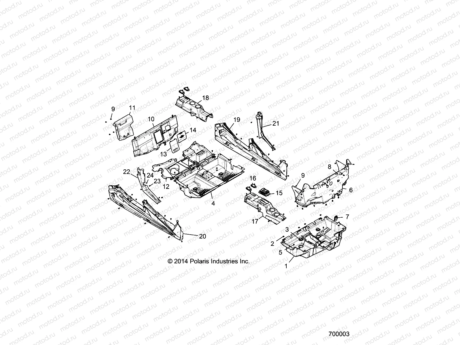 BODY | BODY, FLOOR and ROCKER PANELS - Z15VCE87AT/AV (700003)