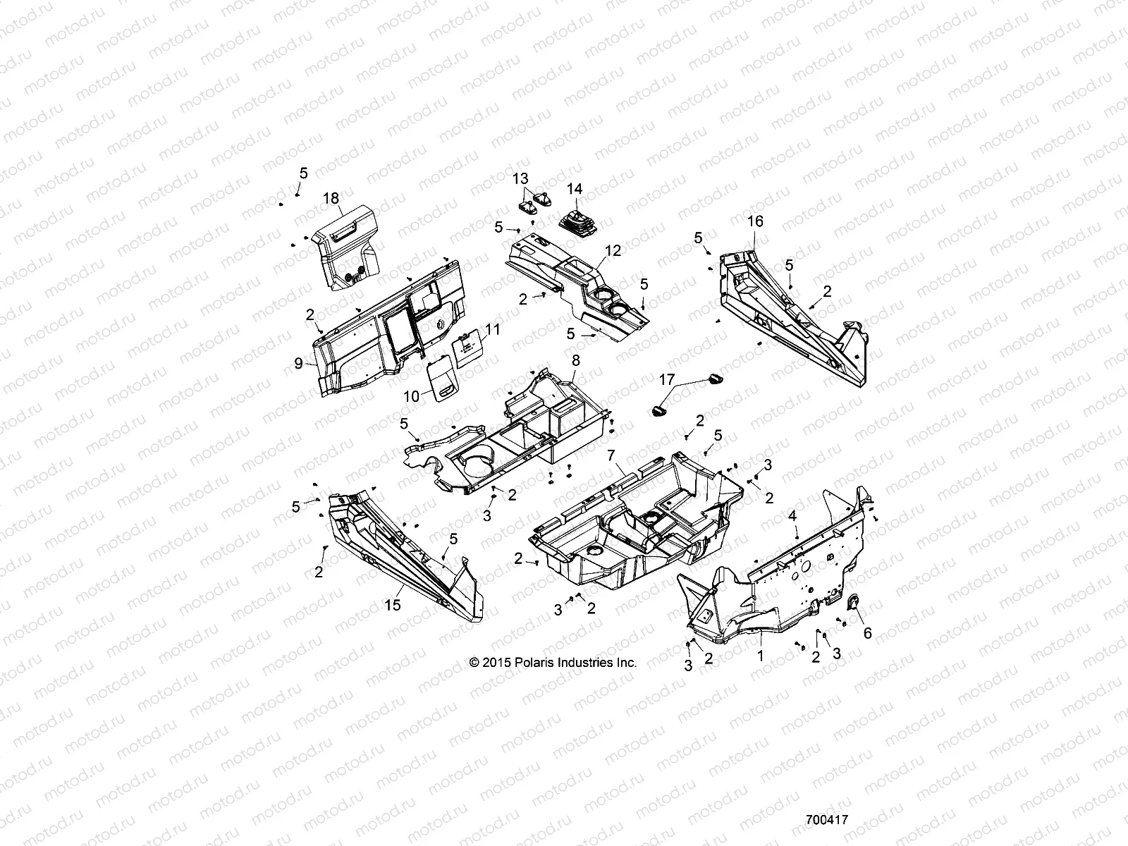 BODY | BODY, FLOOR and ROCKER PANELS - Z17VBE99AR/AL/AE (700417)
