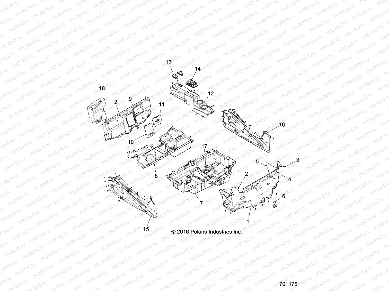 BODY | BODY, FLOOR and ROCKER PANELS - Z17VD_99AB/AK/AM/AW/LW/AZ/AP (701175)