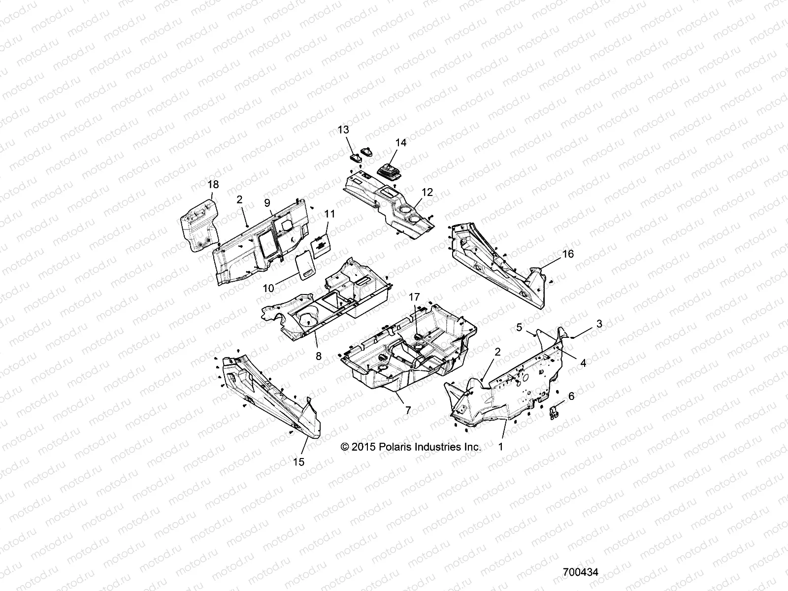 BODY | BODY, FLOOR and ROCKER PANELS - Z17VDE92NG/NM/NK (700434)