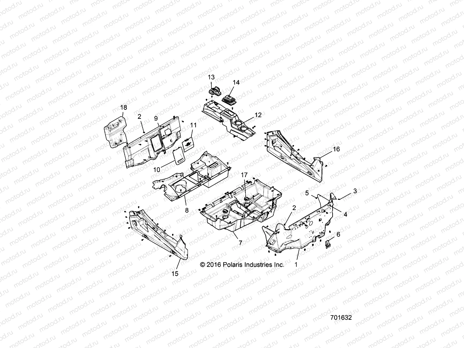 BODY | BODY, FLOOR and ROCKER PANELS - Z18VDS92CF/CU (701632)