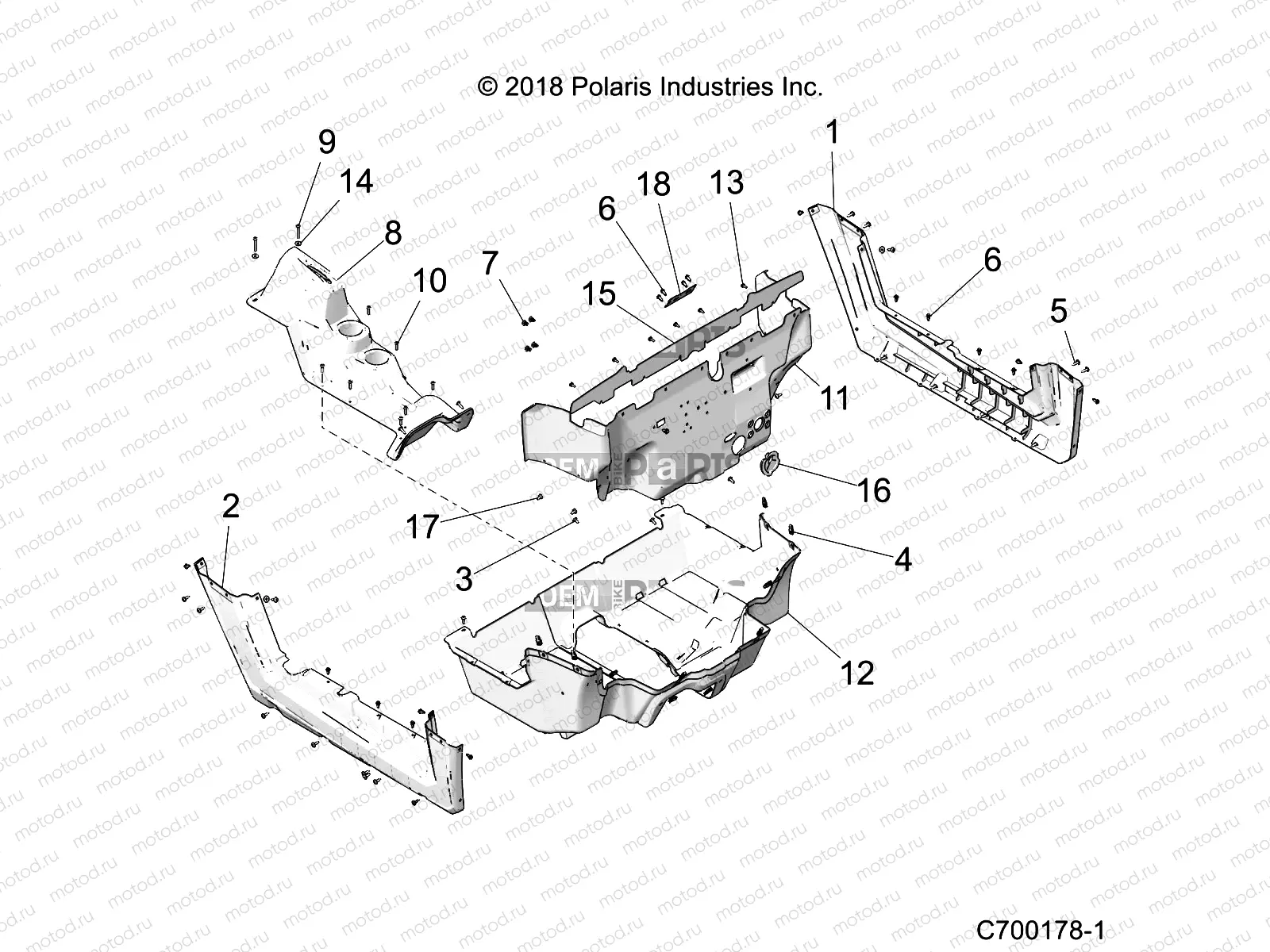 BODY | BODY, FLOOR and ROCKER PANELS - Z22CHA57A2/K2 (C700718-1)