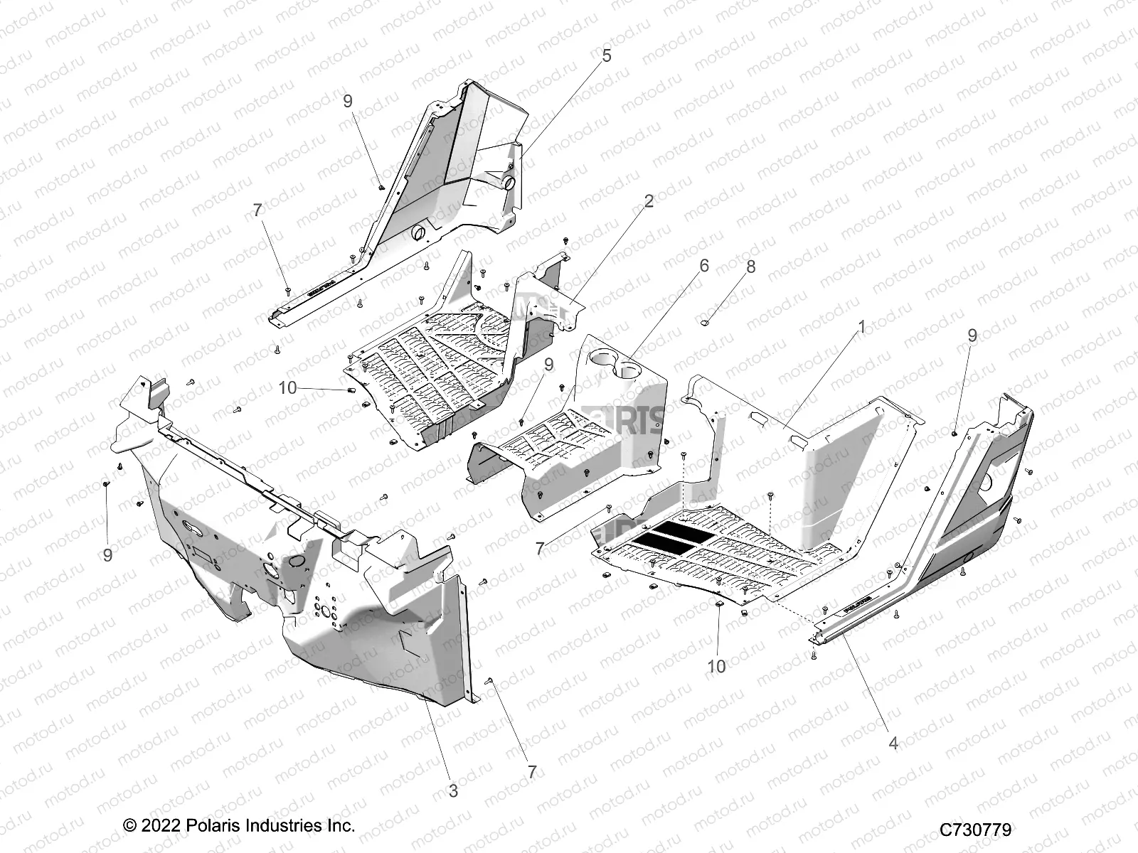 BODY | BODY, FLOOR AND ROCKER - R23RRE99FJ/RRS99CJ/F9/FJ/C9/CK/RRP99CJ (C730779)