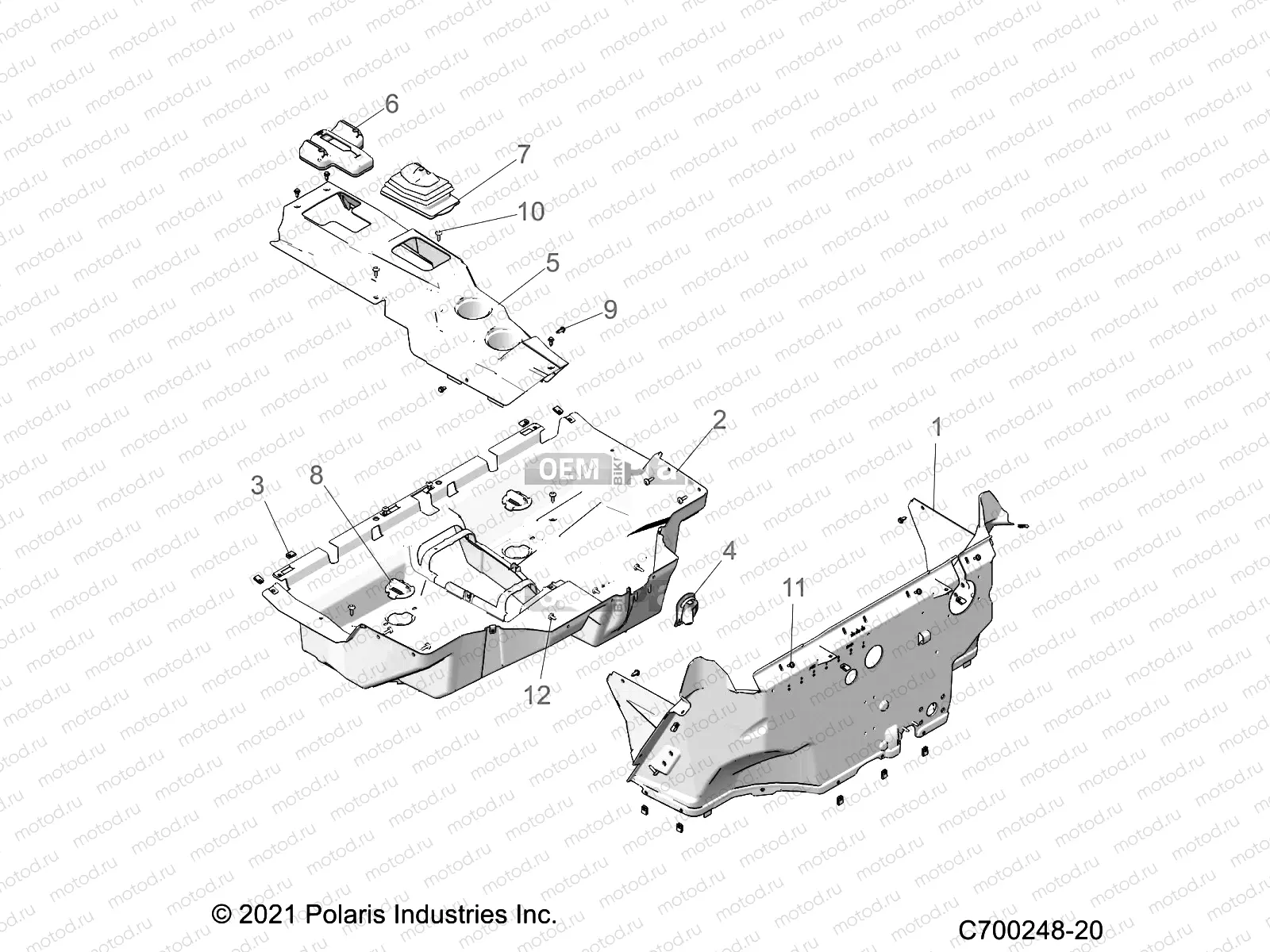 BODY | BODY, FLOOR - Z22NAS99CZ (C700248-20)