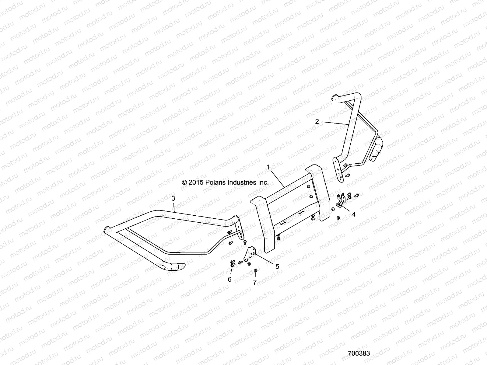 BODY | BODY, FRONT BRUSH GUARD - R17RTU99AT/BT (700383)