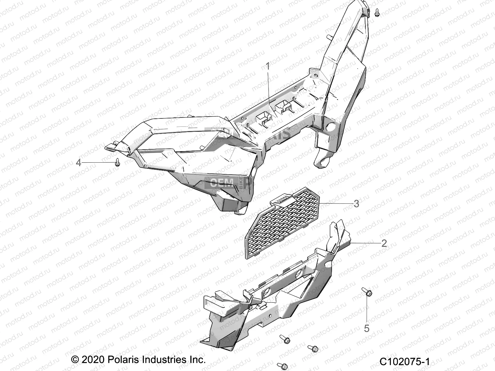 BODY | BODY, FRONT BUMPER - A21SLZ95AE/AG (C102075-1)