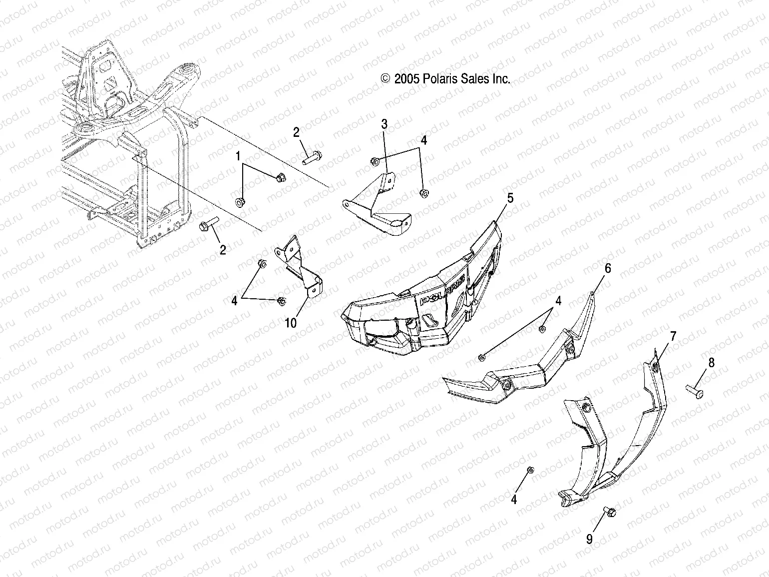 BODY | BODY, FRONT BUMPER and MOUNTING - A09LB27AA (4999202079920207A07)