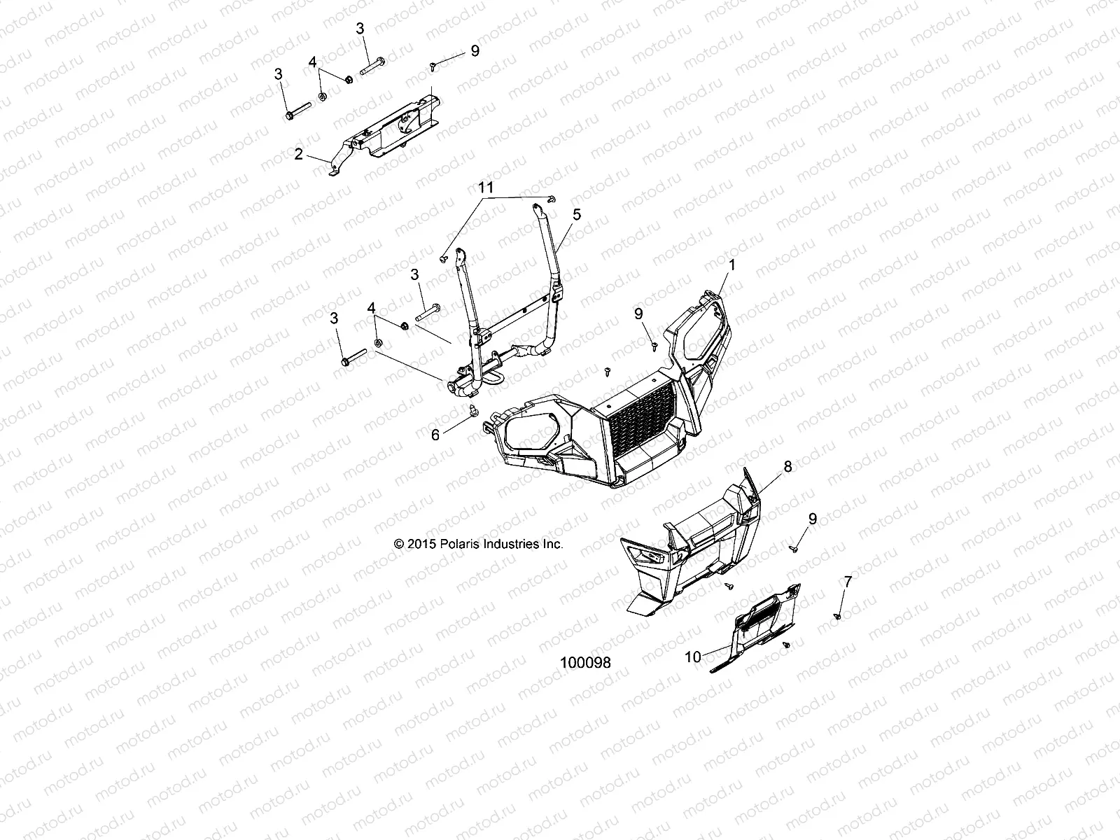 BODY | BODY, FRONT BUMPER and MOUNTING - A16SEH57A7