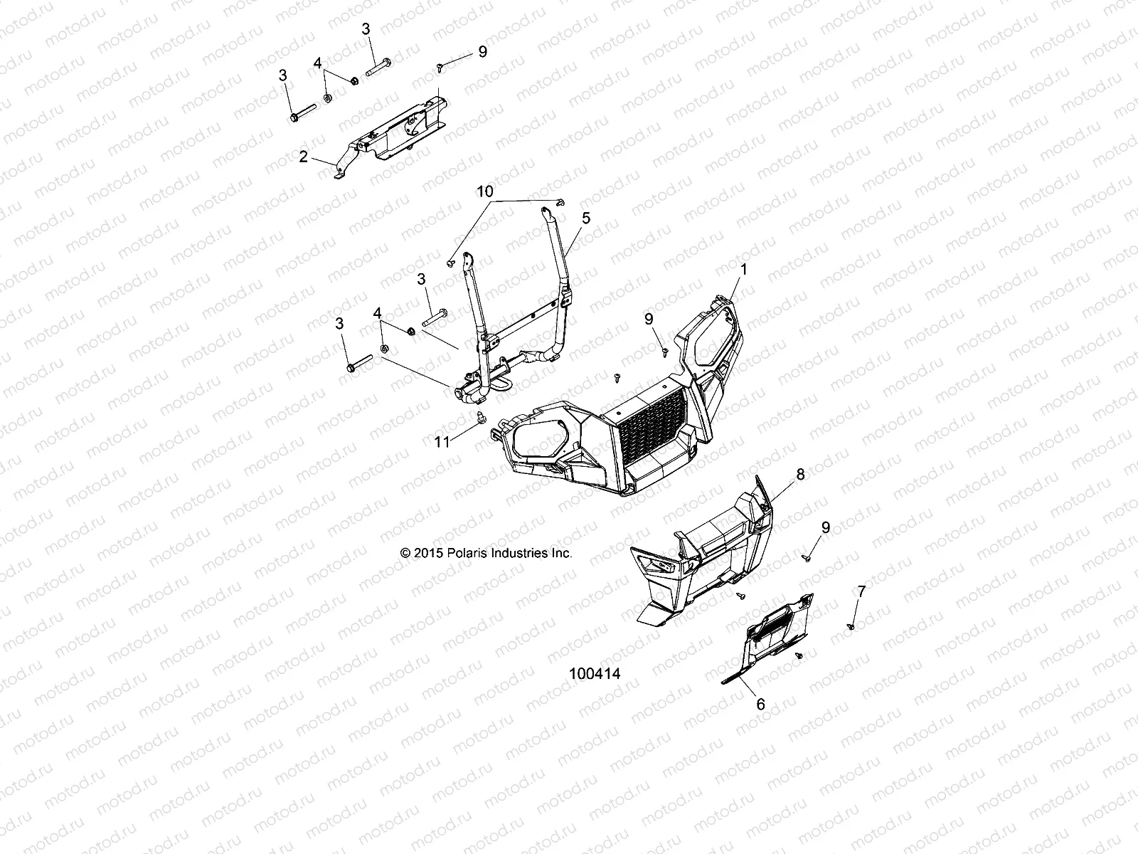 BODY | BODY, FRONT BUMPER and MOUNTING - A17SEA57F1/SEE57F1/F2/FL (100414)