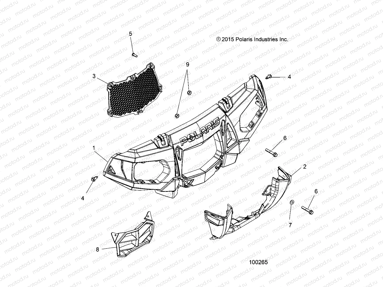 BODY | BODY, FRONT BUMPER and MOUNTING - A19SYE85BH (100265)