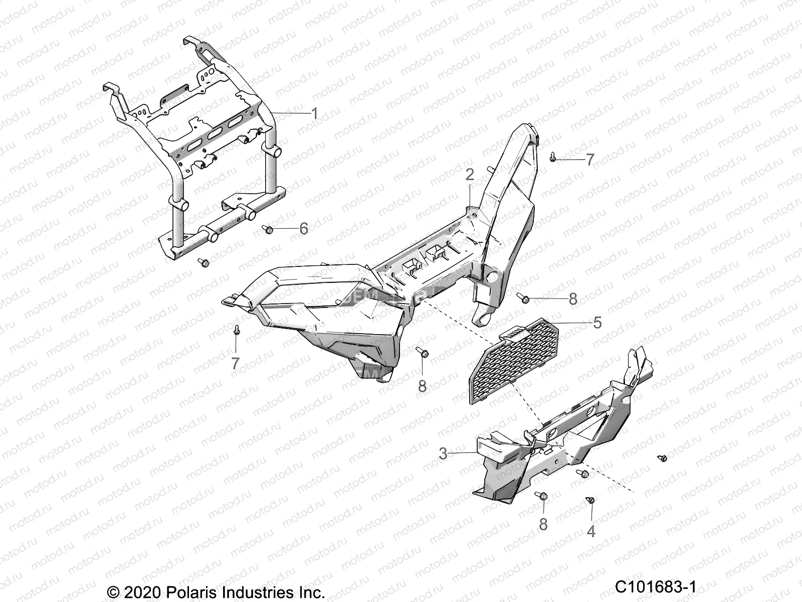 BODY | BODY, FRONT BUMPER and MOUNTING - A23SXZ85A9/AG/AM (C101683-1)