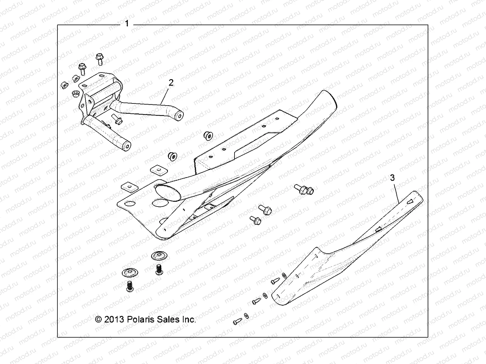 BODY | BODY, FRONT BUMPER KIT - R13JT9EAT (49RGRBUMPER13RZRSEPS)