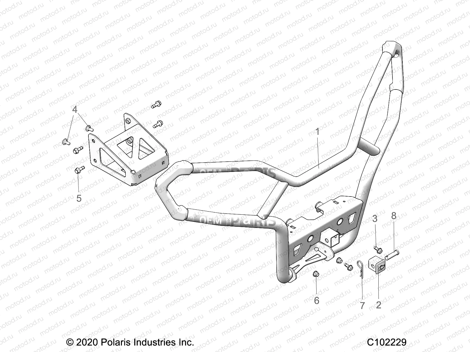 BODY | BODY, FRONT BUMPER, UTILITY - A21SEJ57A1/A3/A5/B1/B3/B5 (C102229)