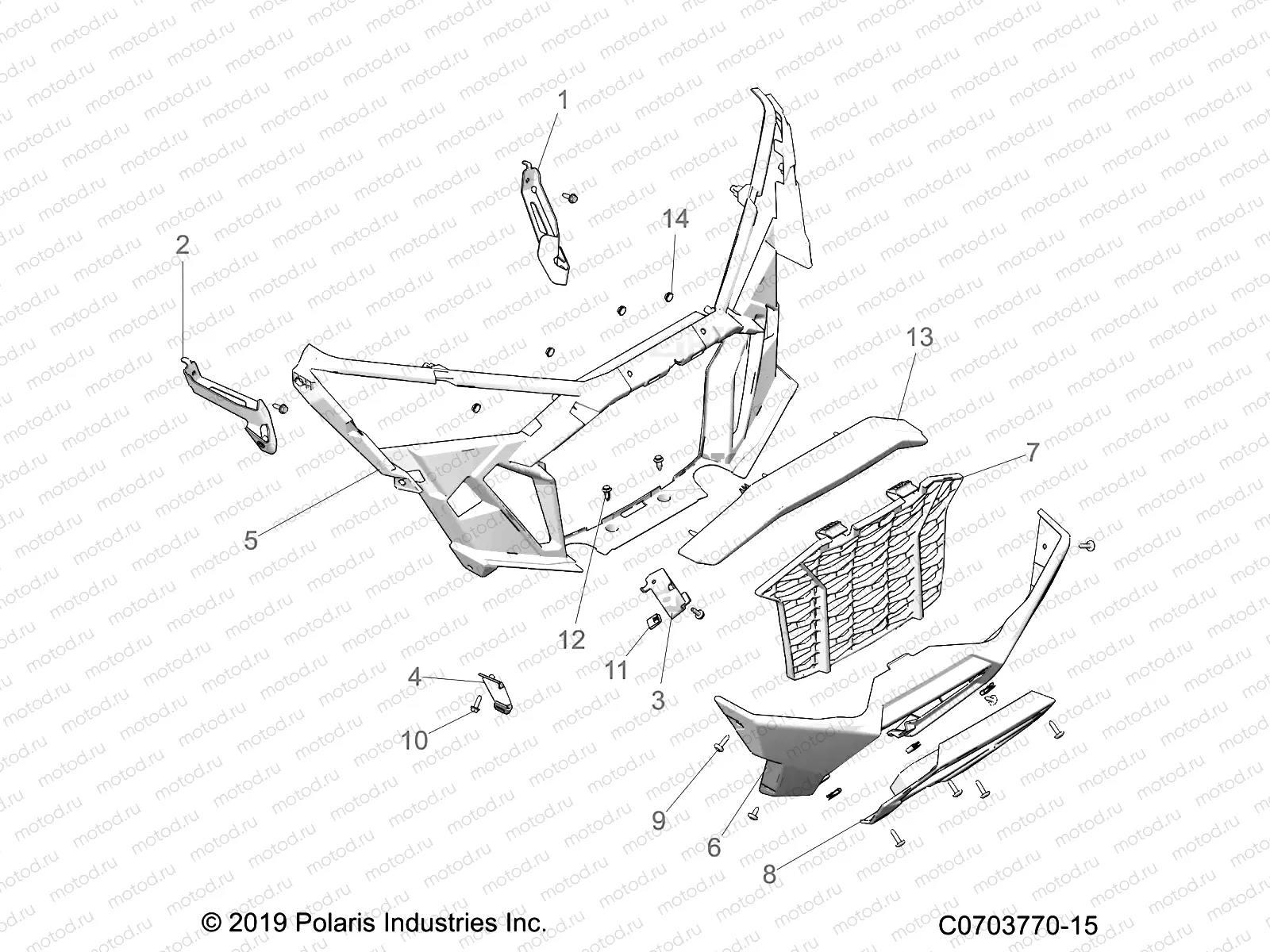 BODY | BODY, FRONT BUMPER - Z20RA_92AC/BC/AK/BK/AR/BR/AE/BE/AH/BH/AT/BT (C0703770-15)