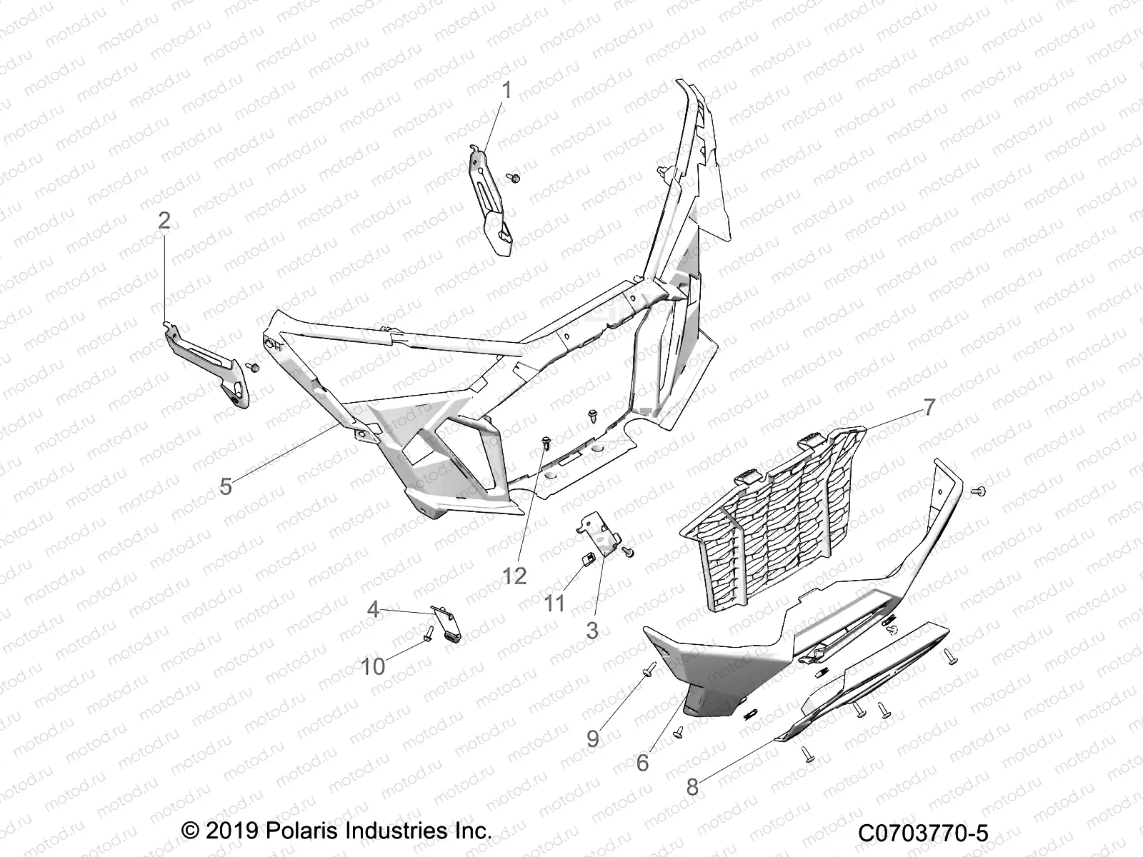 BODY | BODY, FRONT BUMPER - Z20RAB92AC/BC/AR/BR/D92AC/BC/AR/BR (C0703770-5)