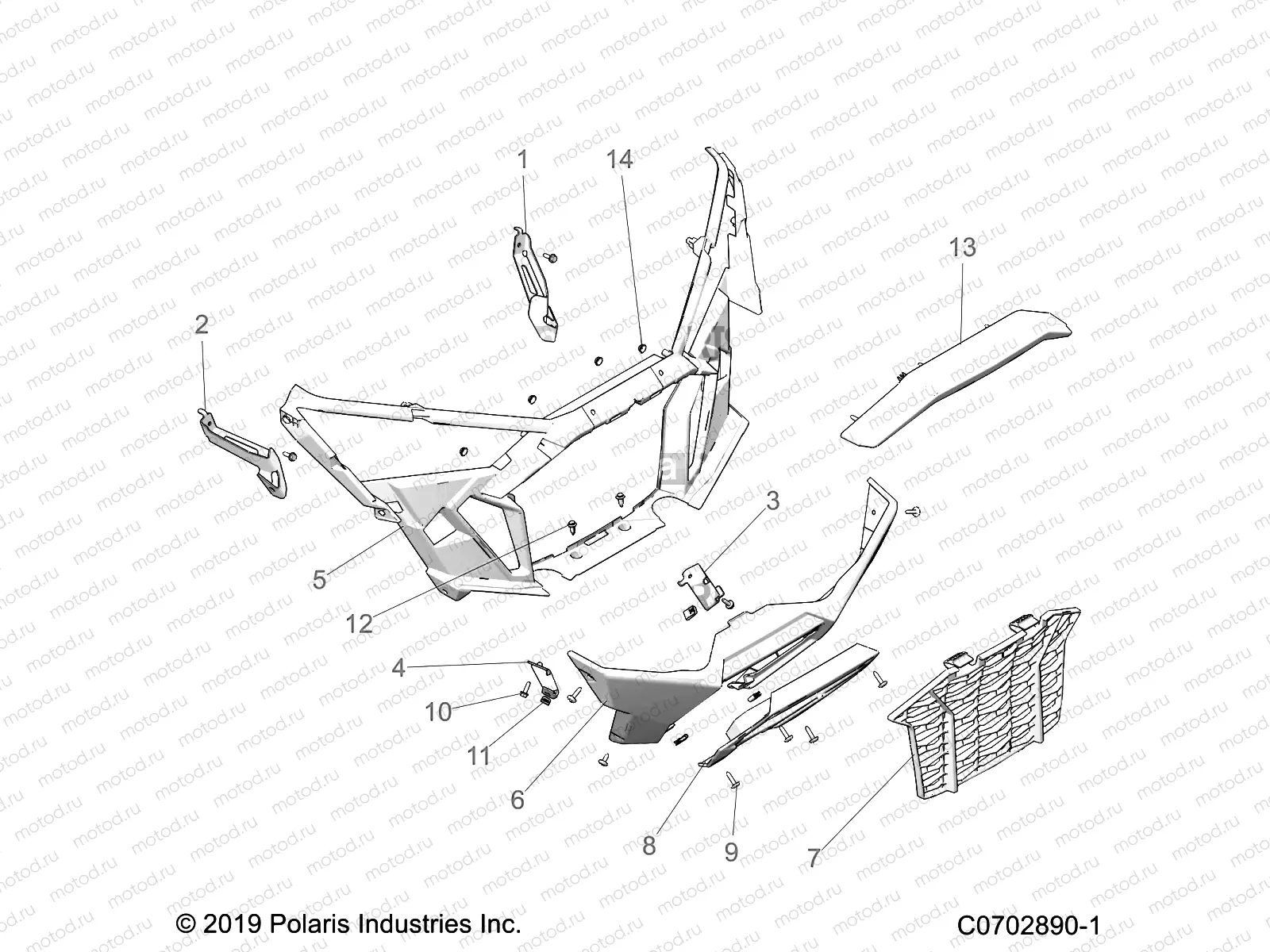 BODY | BODY, FRONT BUMPER - Z20RAB92LR/D92LC/E92LT (C0702890-1)