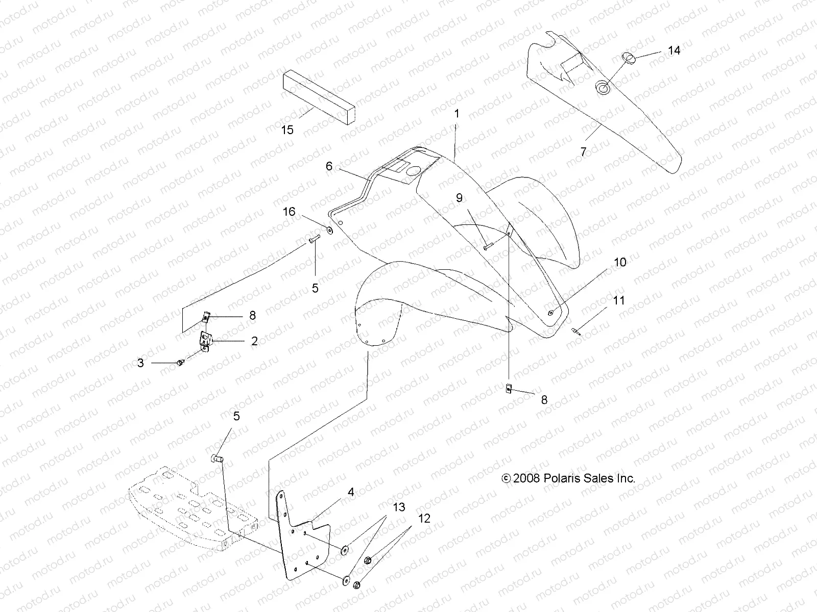 BODY | BODY, FRONT CAB - A08BA32AA (49ATVCAB08TB)