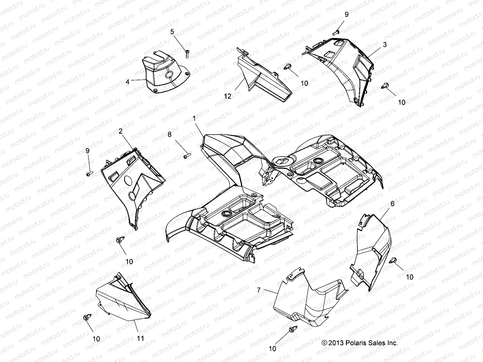 BODY | BODY, FRONT CAB - A14YN8EAJ/EAT (49MVCAB14SP850)