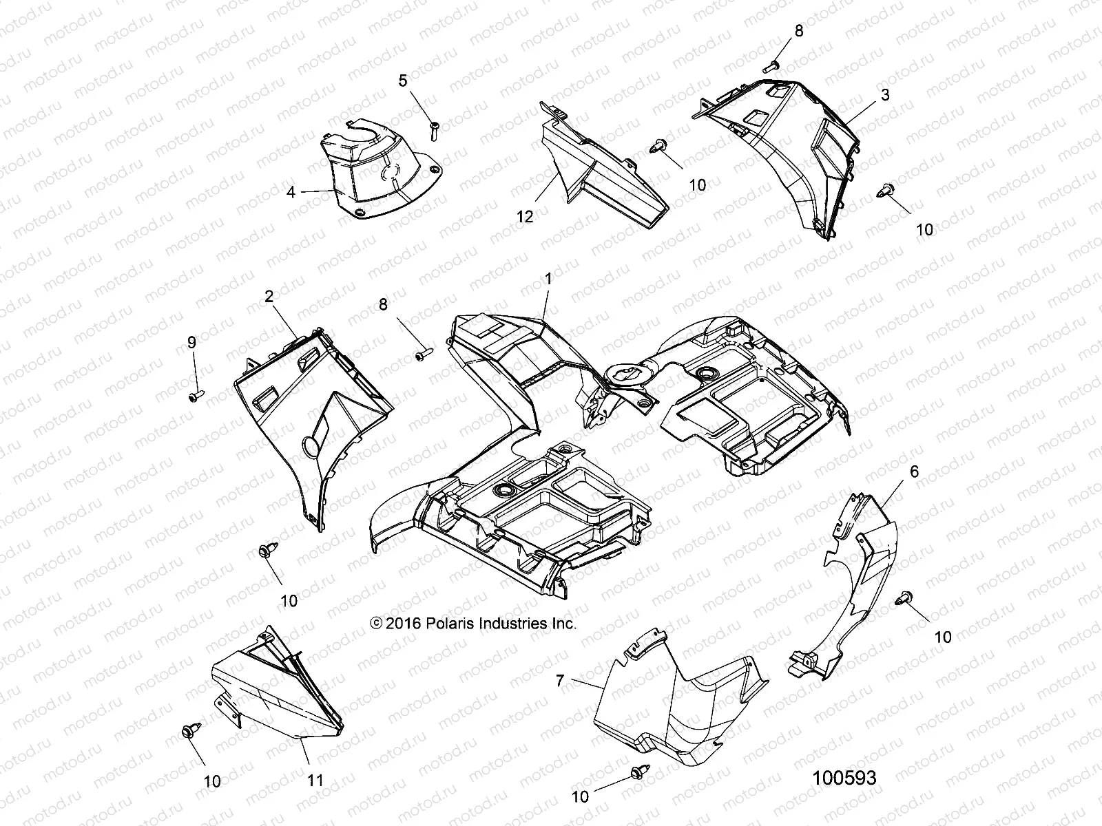 BODY | BODY, FRONT CAB - A18SXN85A8
