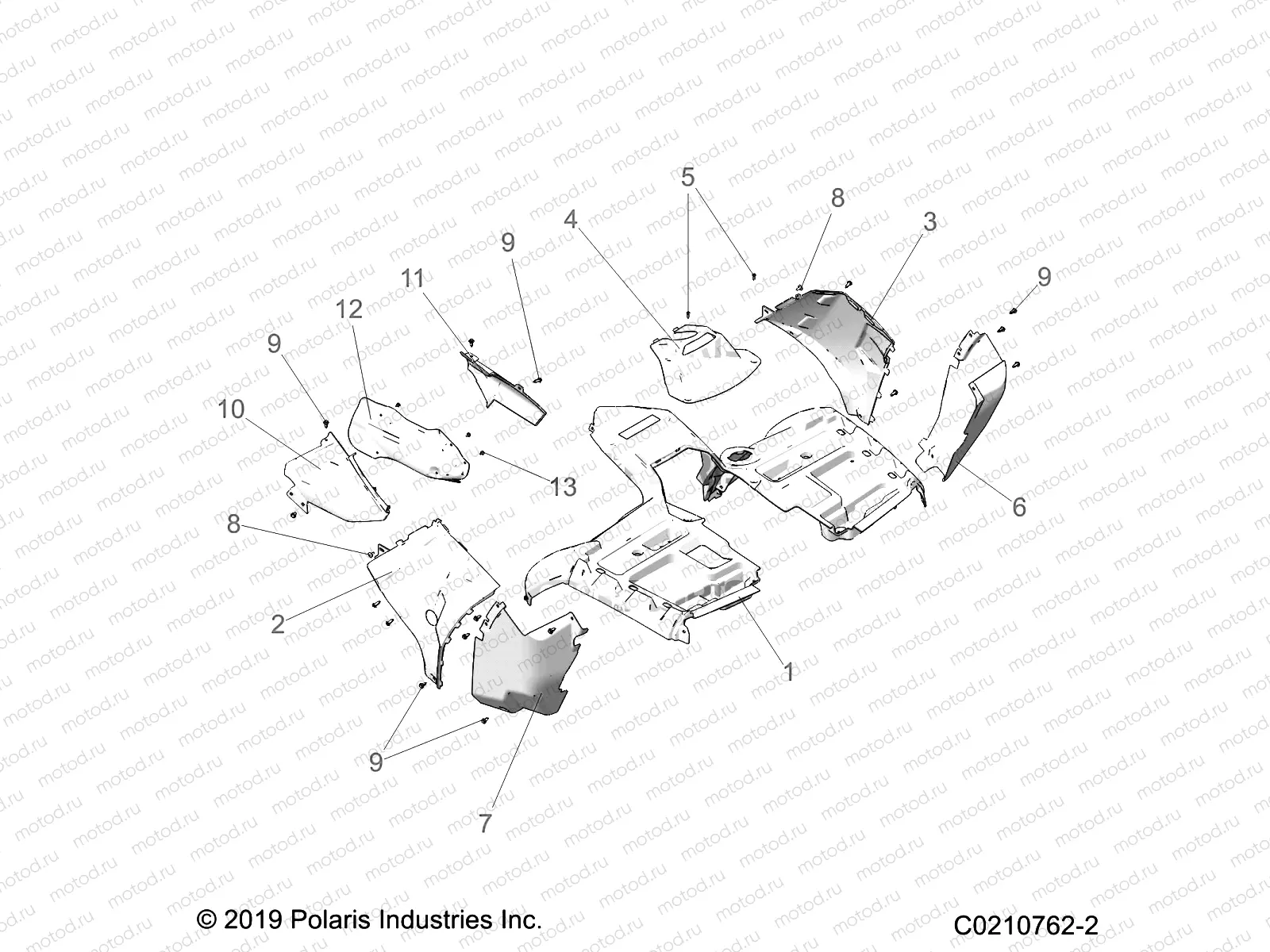 BODY | BODY, FRONT CAB - A20SYE95KH (C0210762-2)
