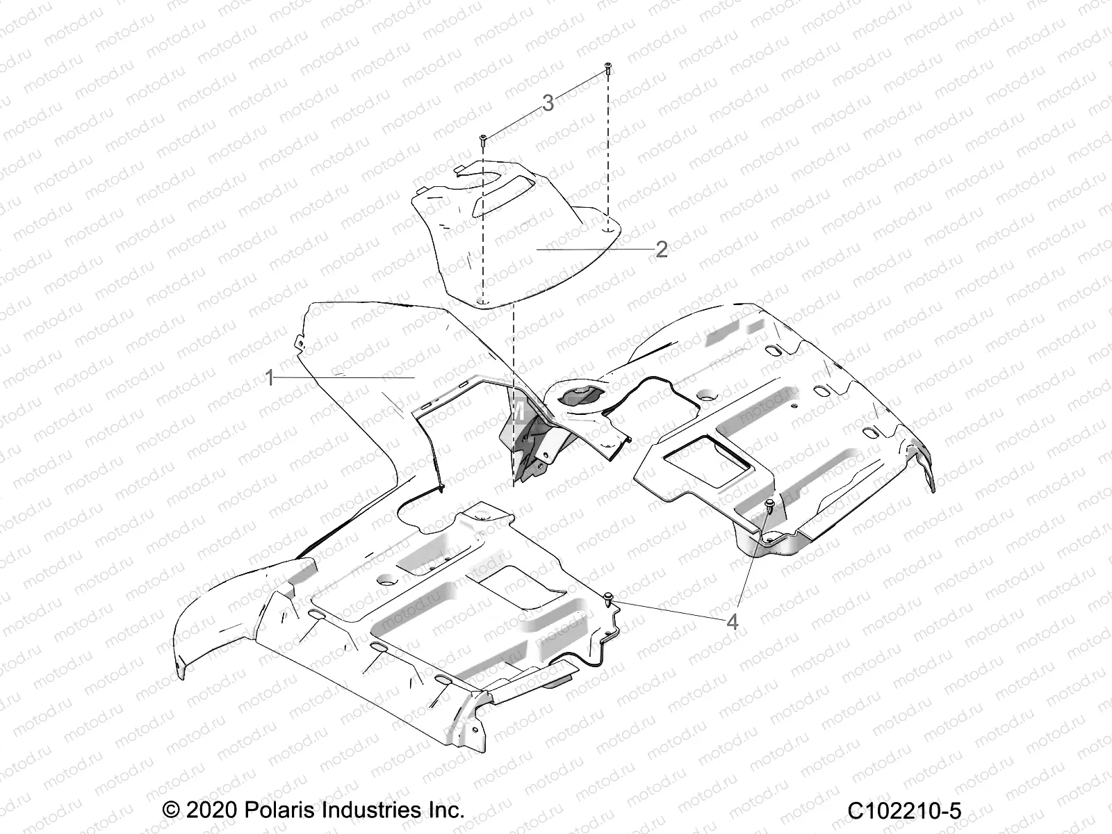 BODY | BODY, FRONT CAB - A21SXM95AG/CAG (C102210-5)