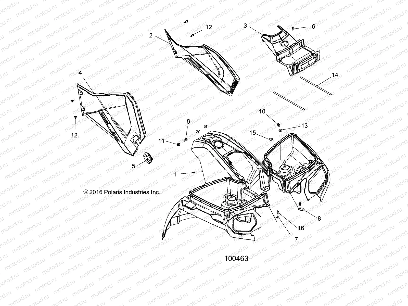 BODY | BODY, FRONT CAB and SIDE PANELS - A19S6E57B1