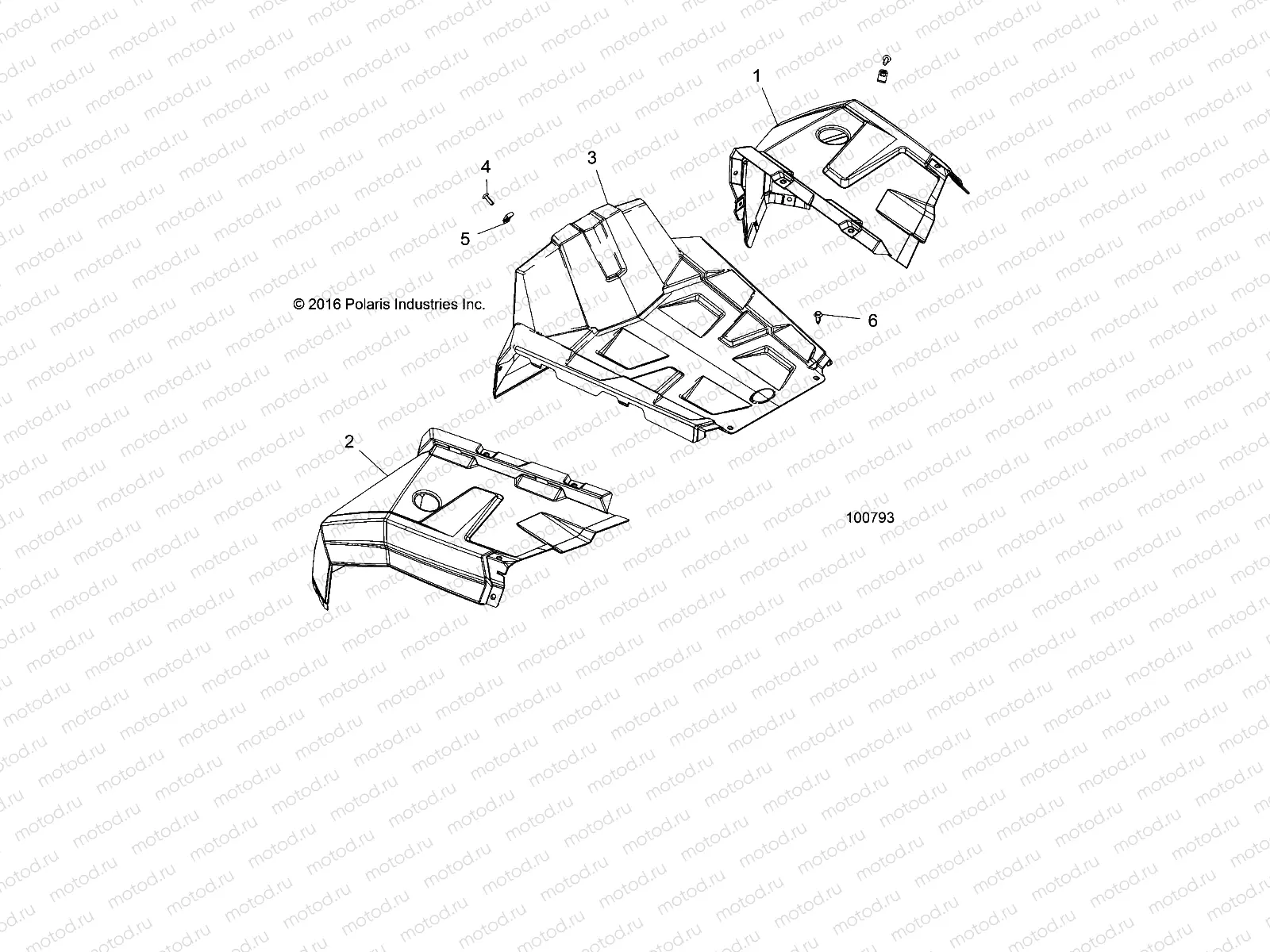 BODY | BODY, FRONT FENDERS - A17HAA15N7 (100793)
