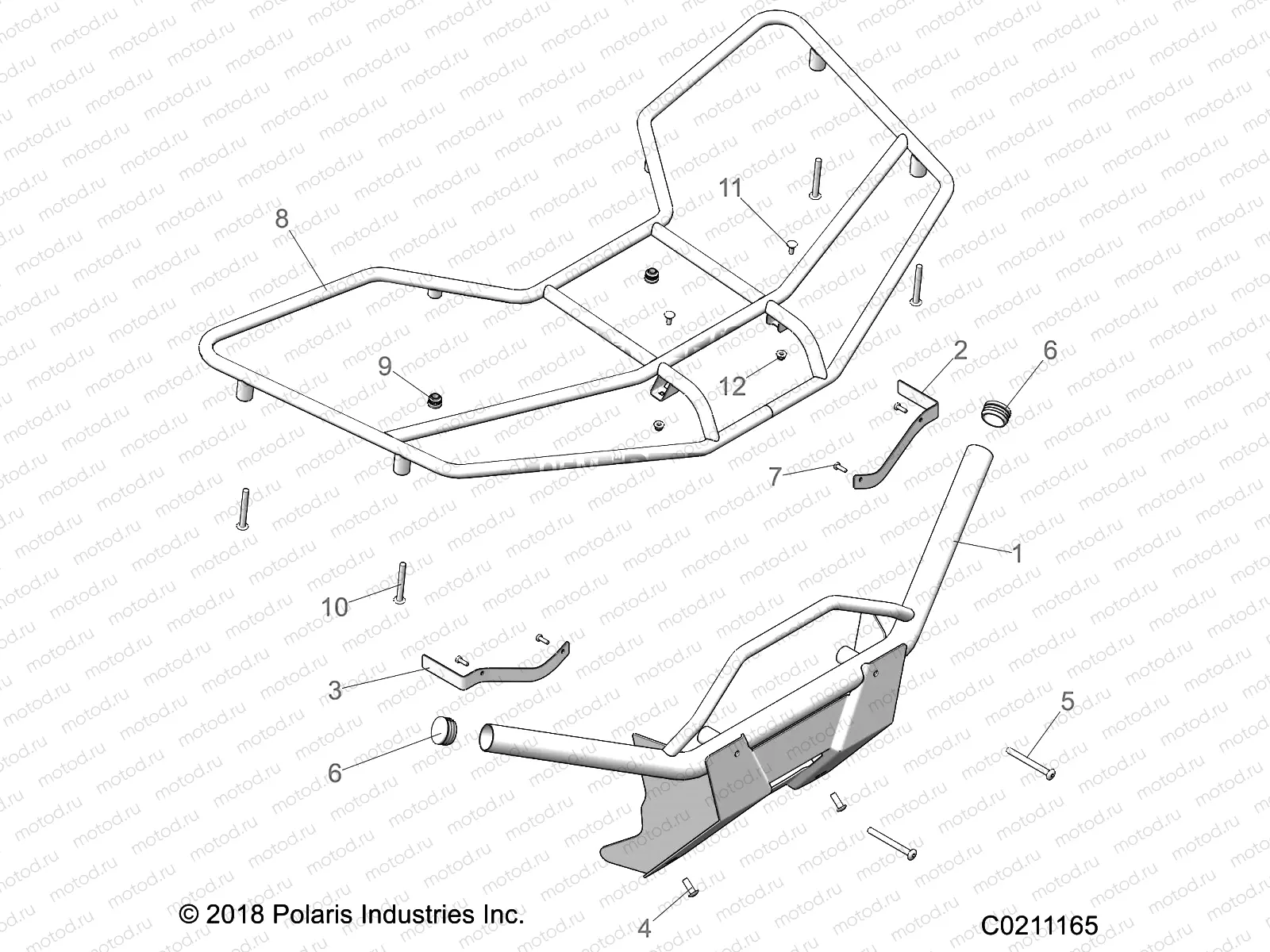 BODY | BODY, FRONT RACK - A20SEG57A1/A4/A7/A9/B1/B4