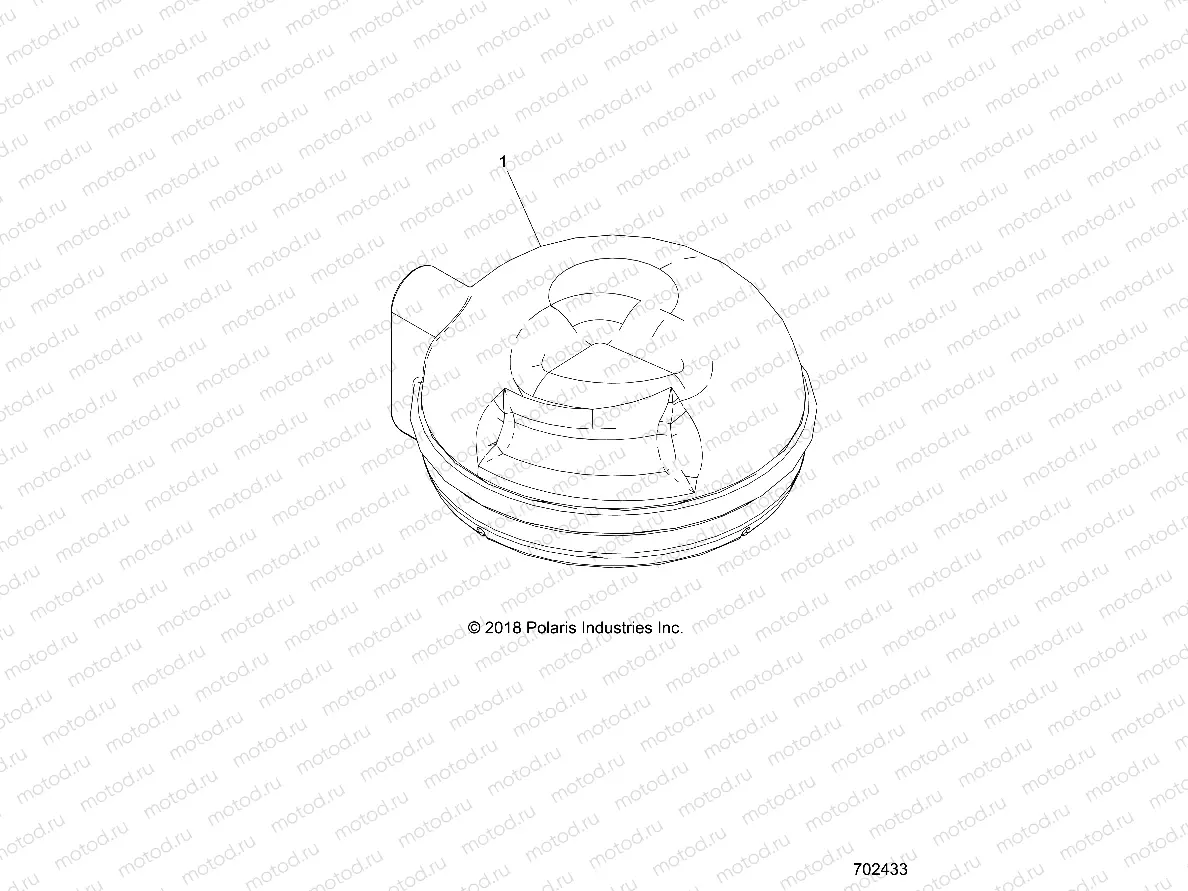 BODY | BODY, FUEL PFA COVER - Z18VBE99BW (702433)
