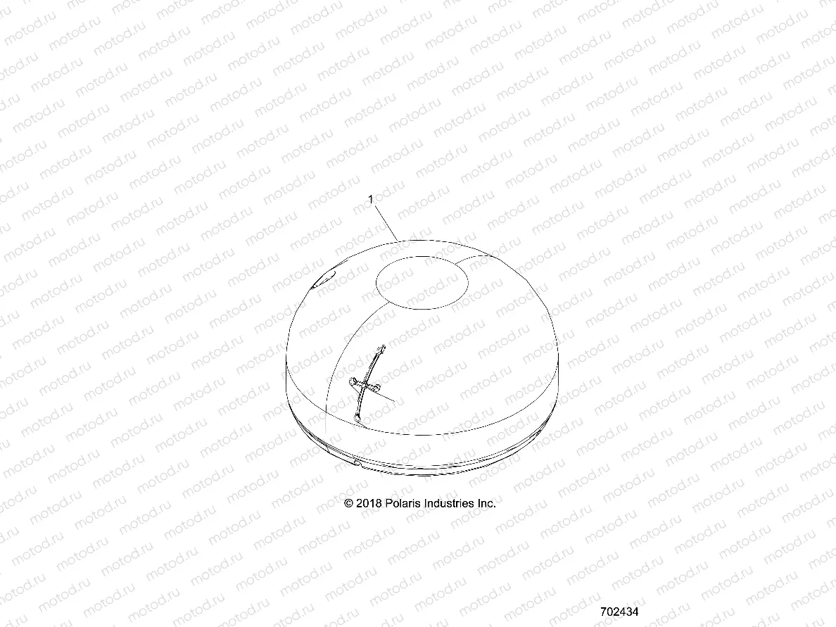 BODY | BODY, FUEL PFA COVER - Z18VHA57B2 (702434)