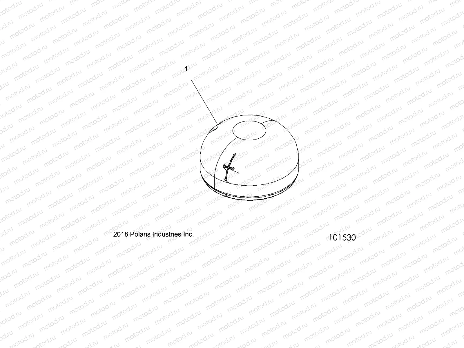 BODY | BODY, FUEL PUMP COVER - A19SYS95CH (101530)