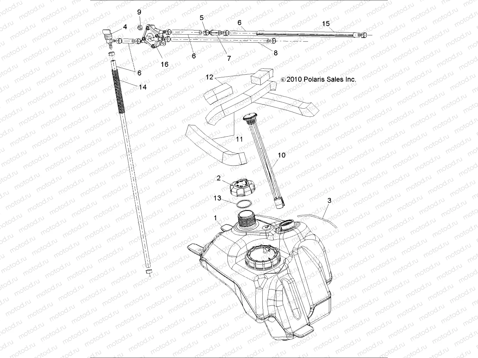 BODY | BODY, FUEL SYSTEM - A11NG50AA (49ATVFUEL11SCRAM)